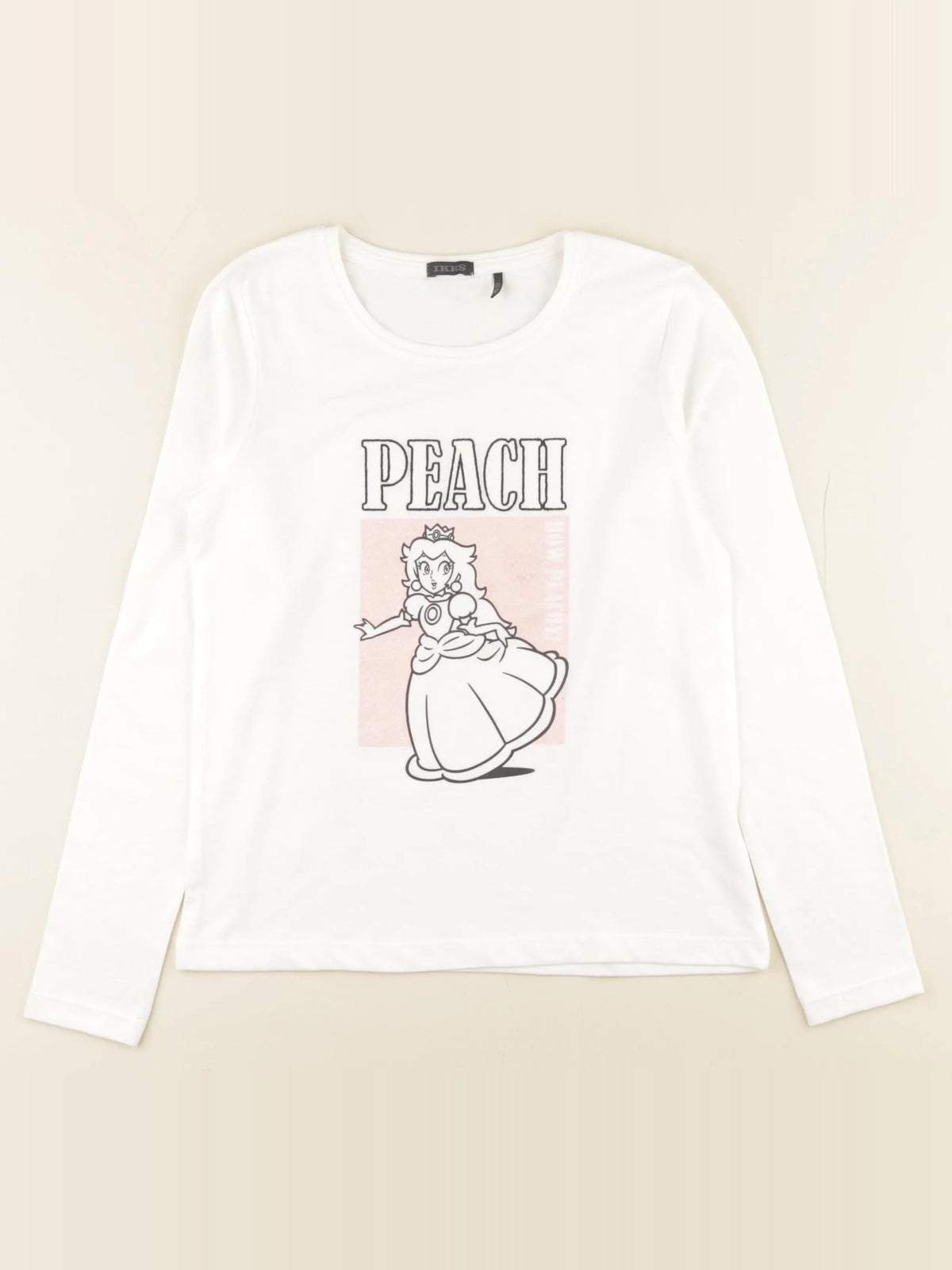 IKKS - tee-shirt blanc - 10 ans