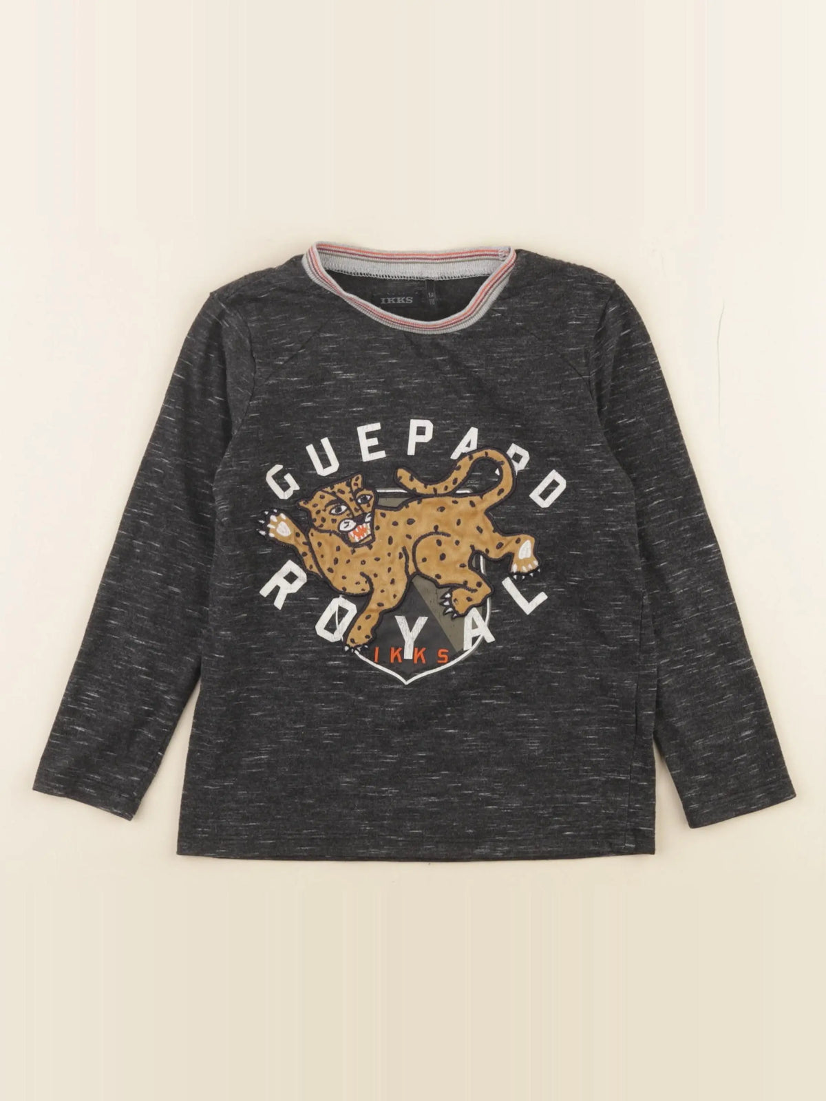 IKKS - tee-shirt gris - 5 ans