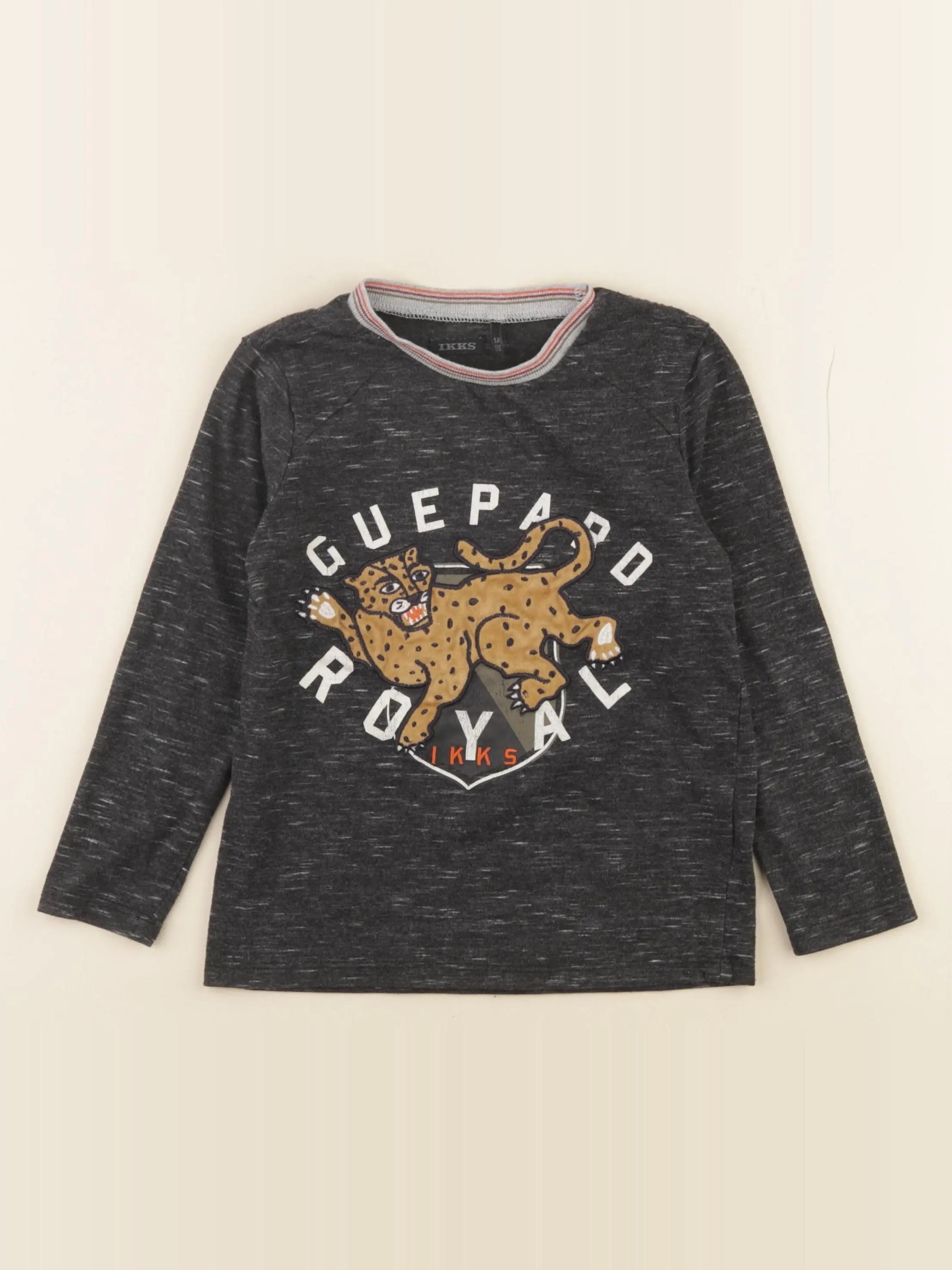 IKKS - tee-shirt gris - 5 ans