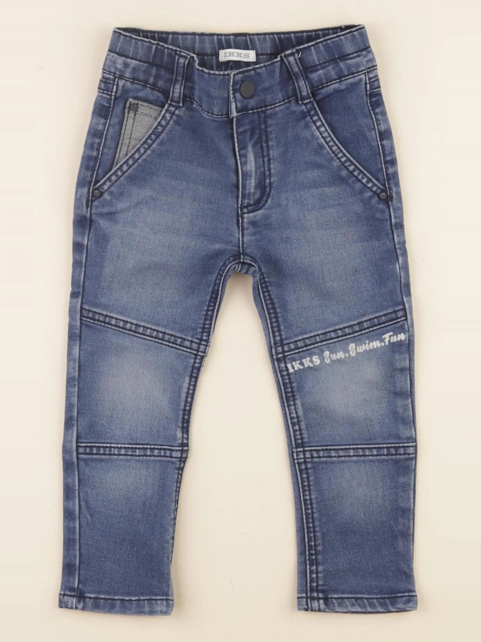 IKKS - jean bleu - 2 ans