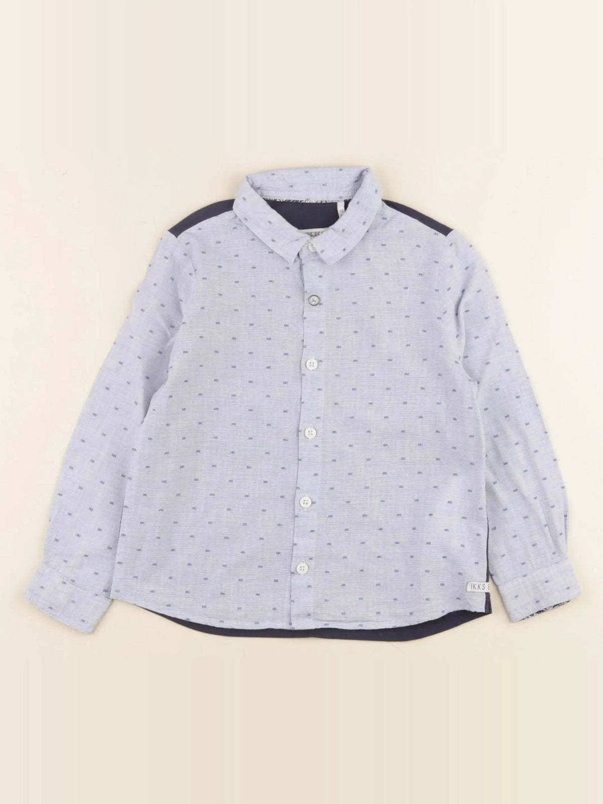 IKKS - chemise bleu - 3 ans