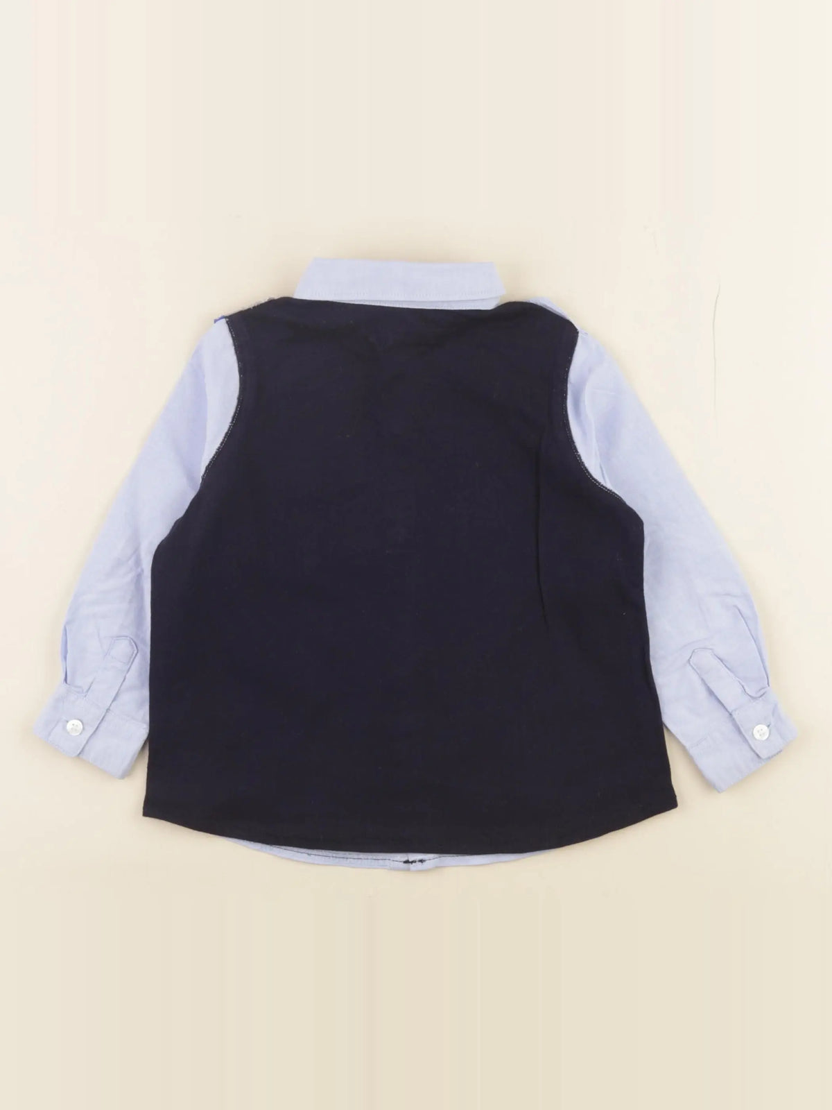 IKKS - chemise bleu - 18 mois