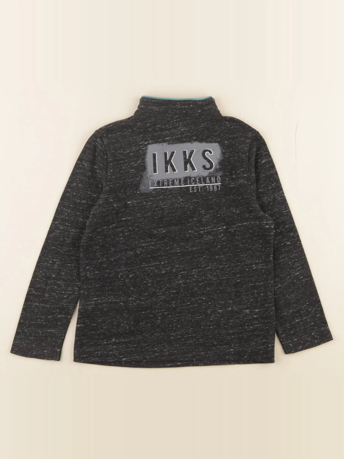IKKS - tee-shirt imprimé au dos gris - 4 ans