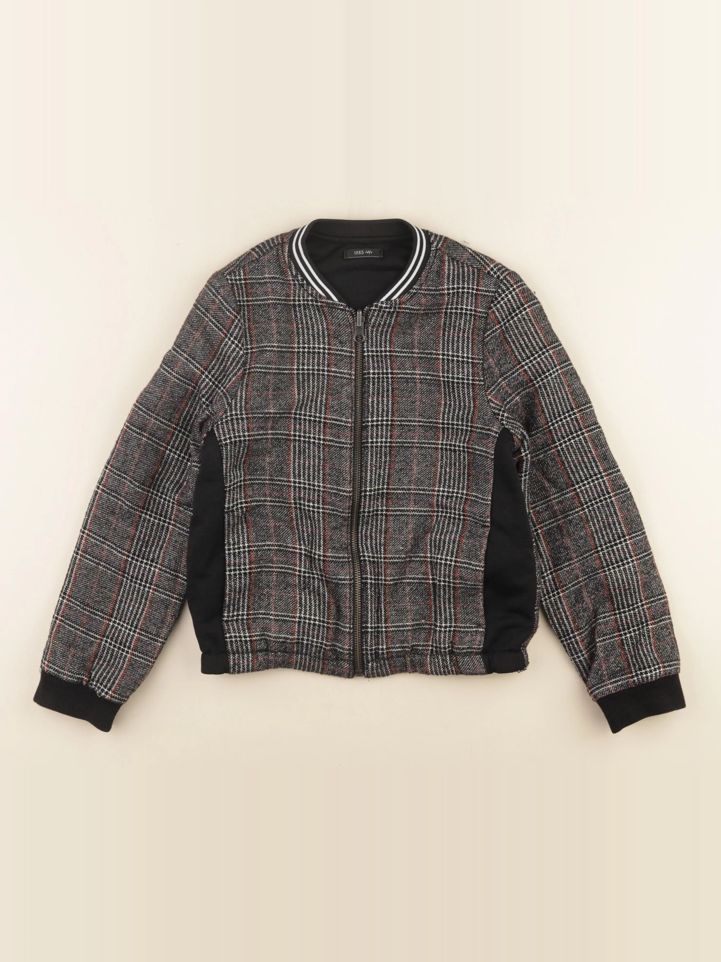 IKKS - veste réversible noir, argent - 10 ans