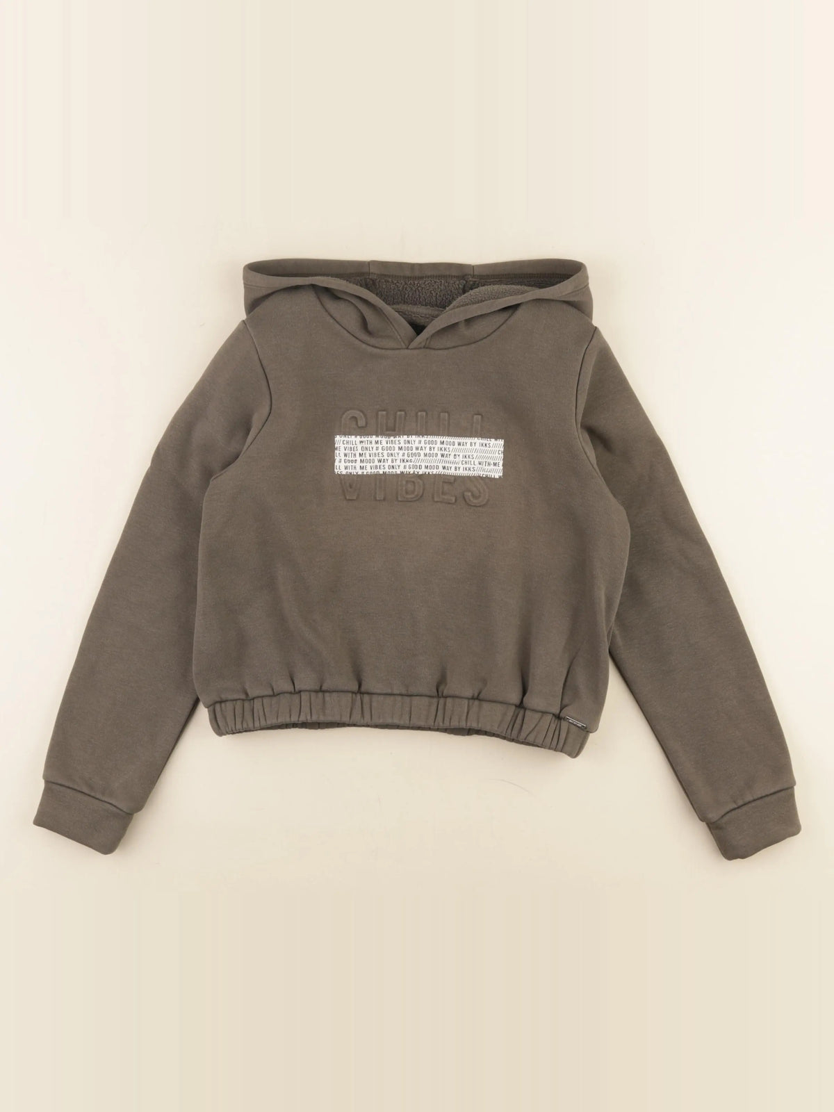 IKKS - sweat vert - 10 ans