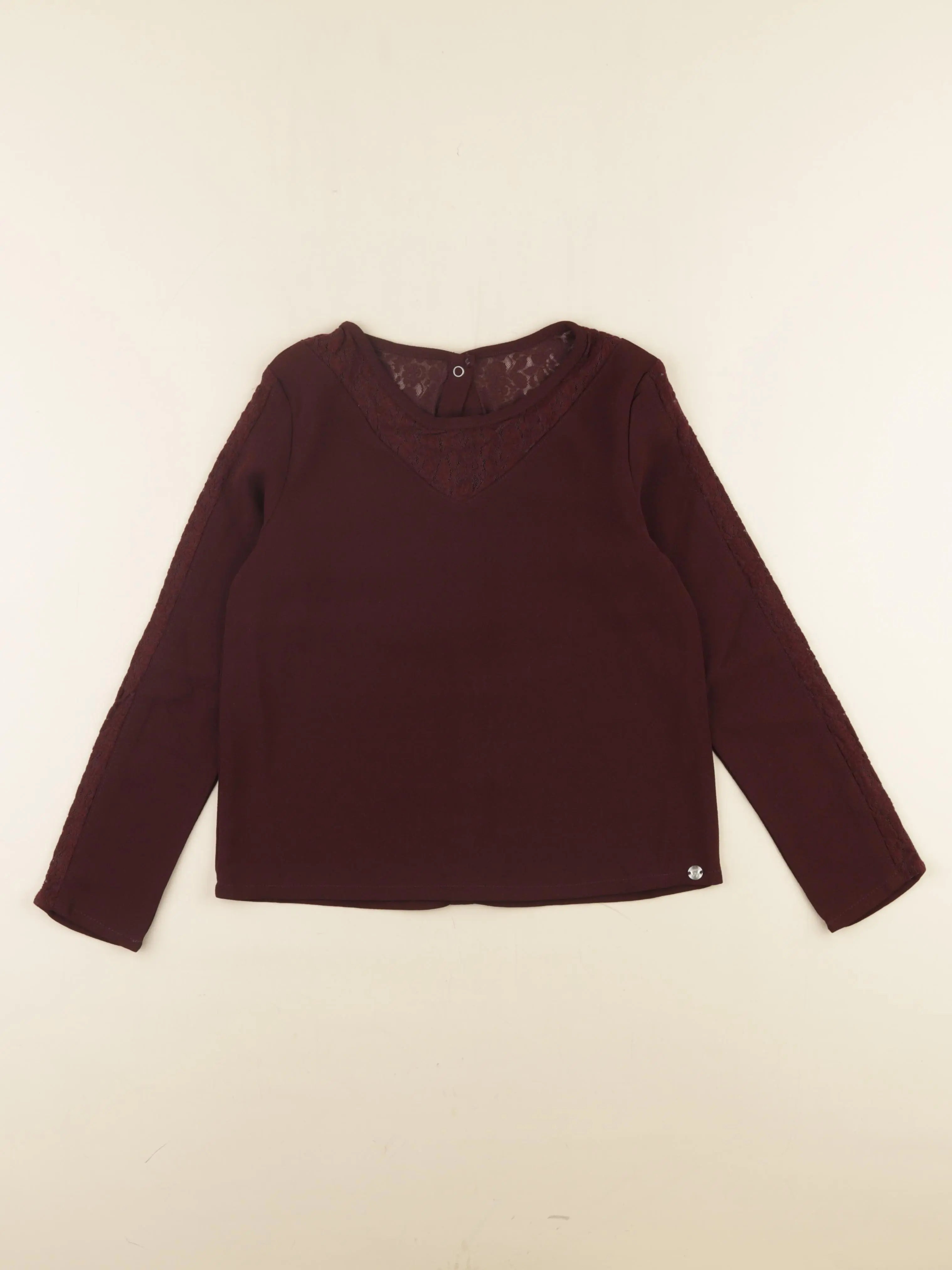 IKKS - blouse rouge - 10 ans