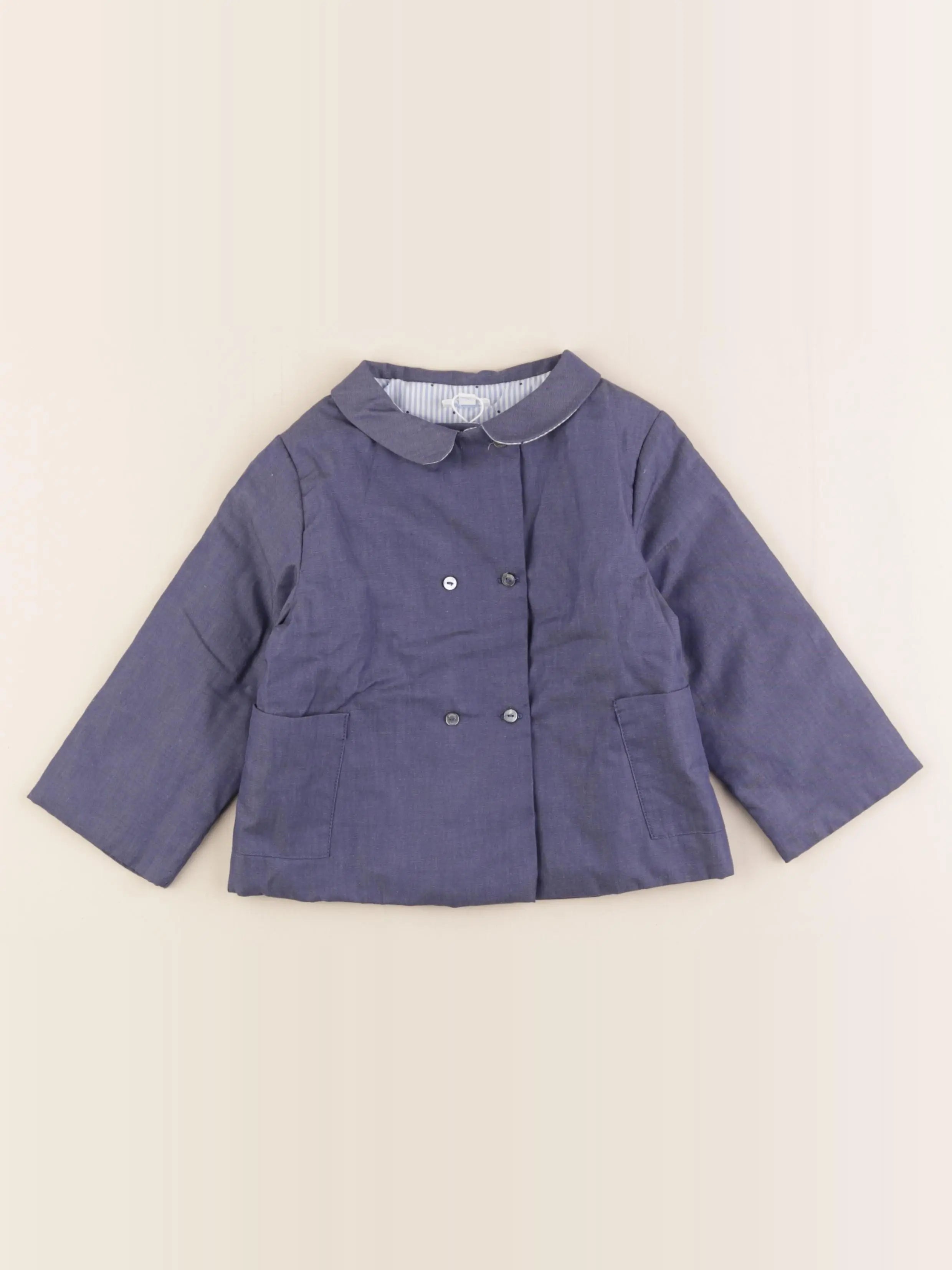 Jacadi - veste bleu - 24 mois