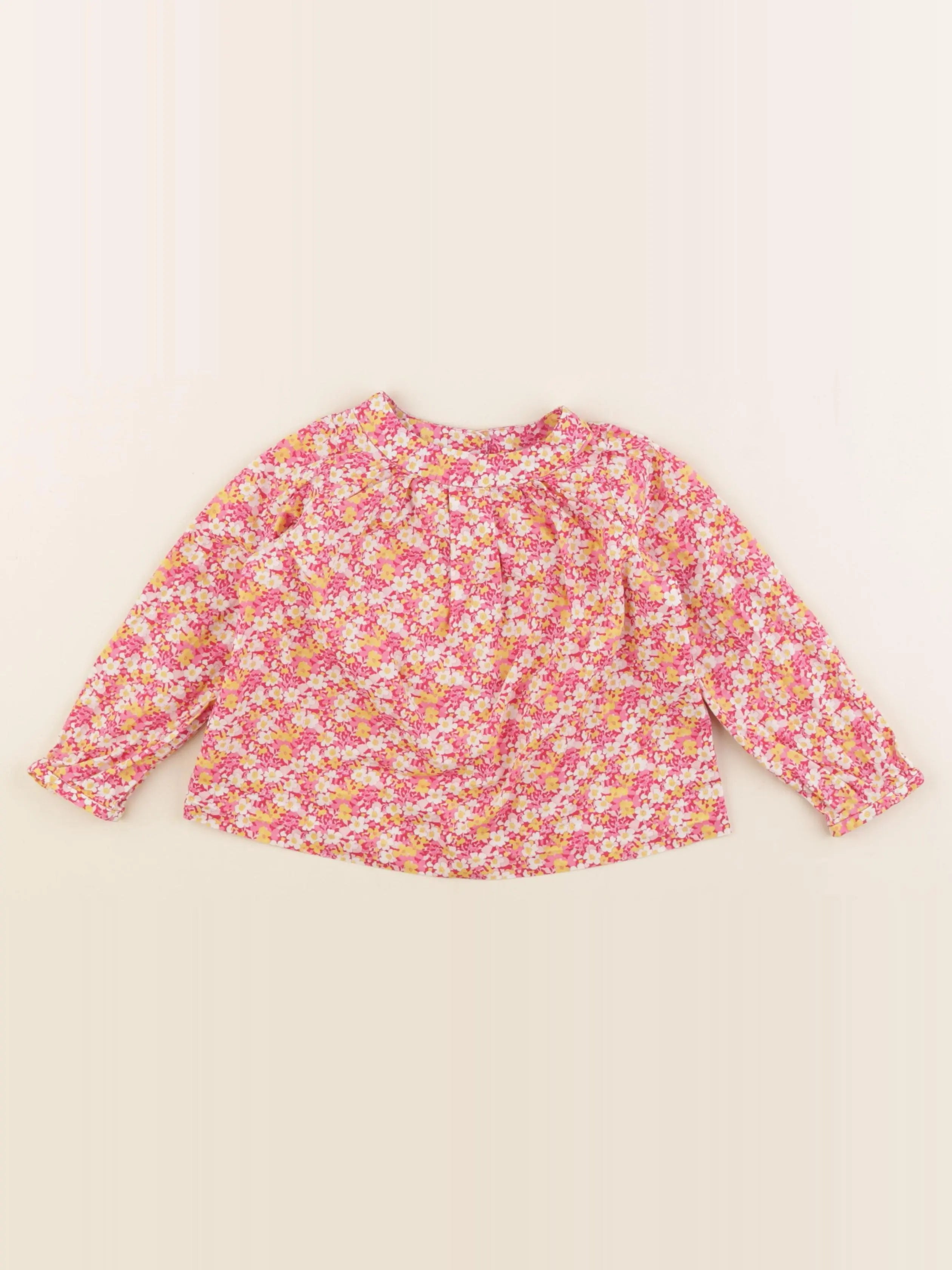 Jacadi - blouse liberty multicolore - 24 mois