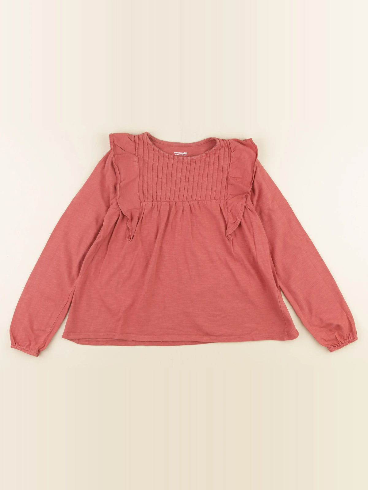 Vertbaudet - tee-shirt rose - 10 ans