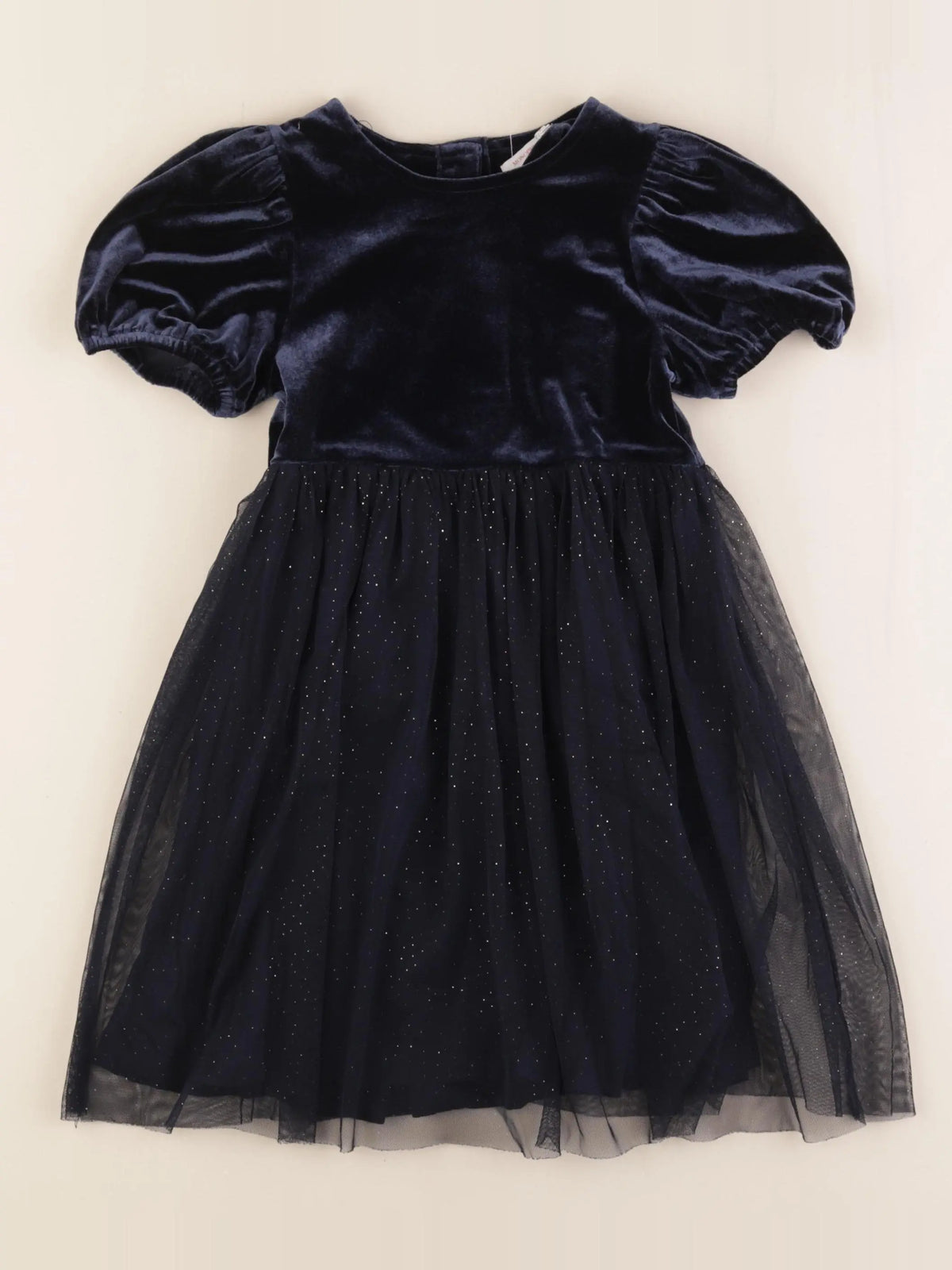 Monoprix - robe bleu - 4 ans