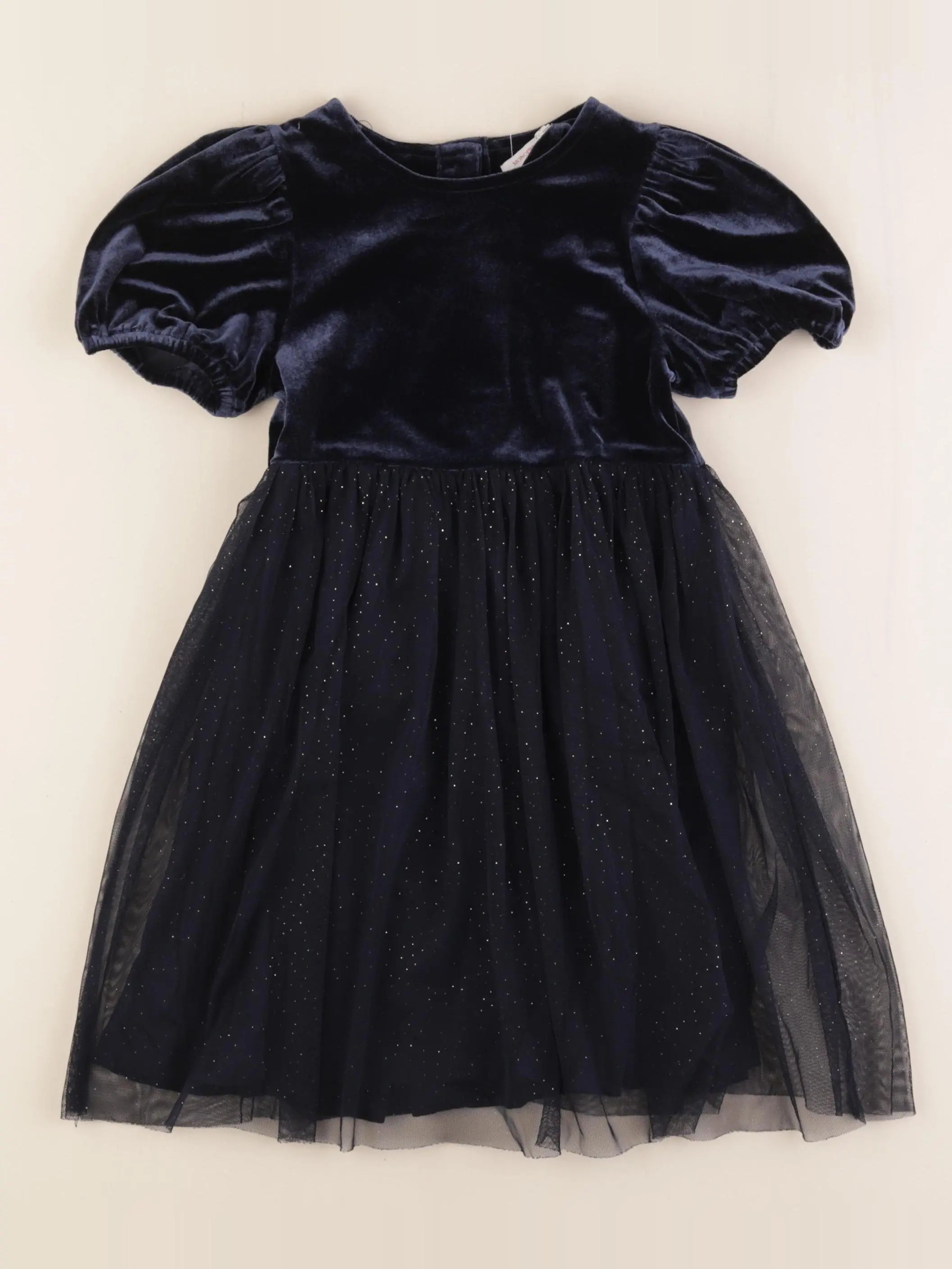 Monoprix - robe bleu - 4 ans