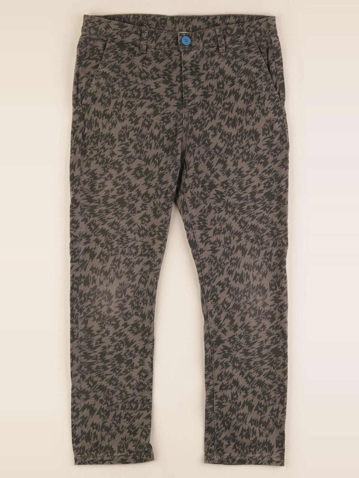 Kenzo - pantalon marron, vert - 12 ans