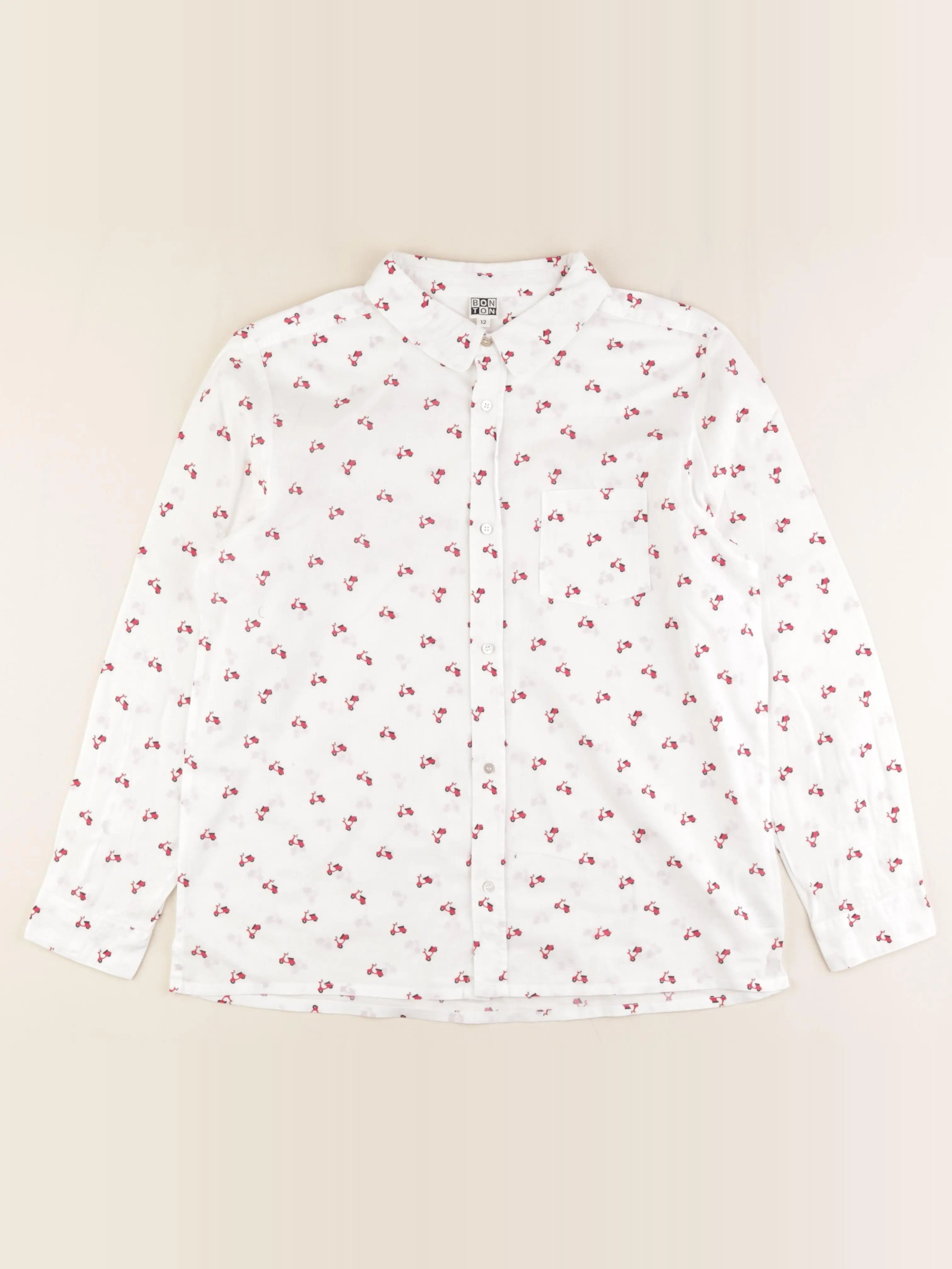 Bonpoint - chemise blanc - 12 ans