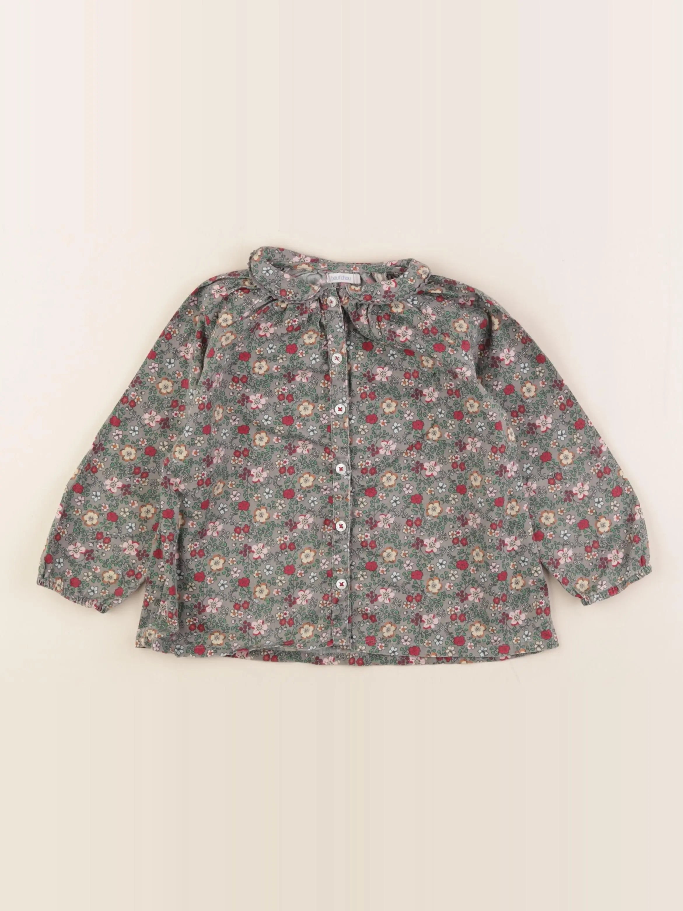Boutchou - blouse multicolore - 24 mois