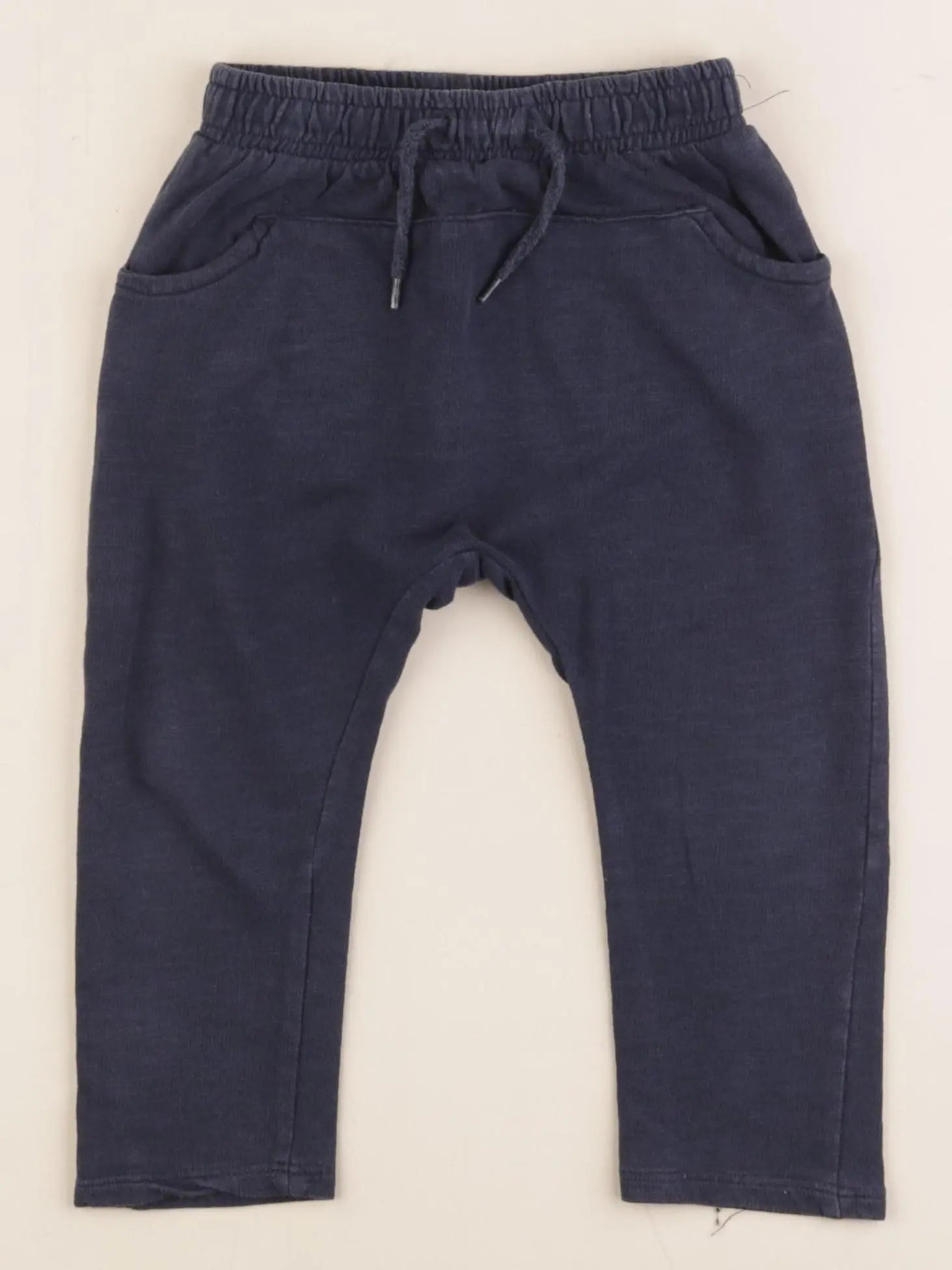 Vertbaudet - pantalon bleu - 18 mois