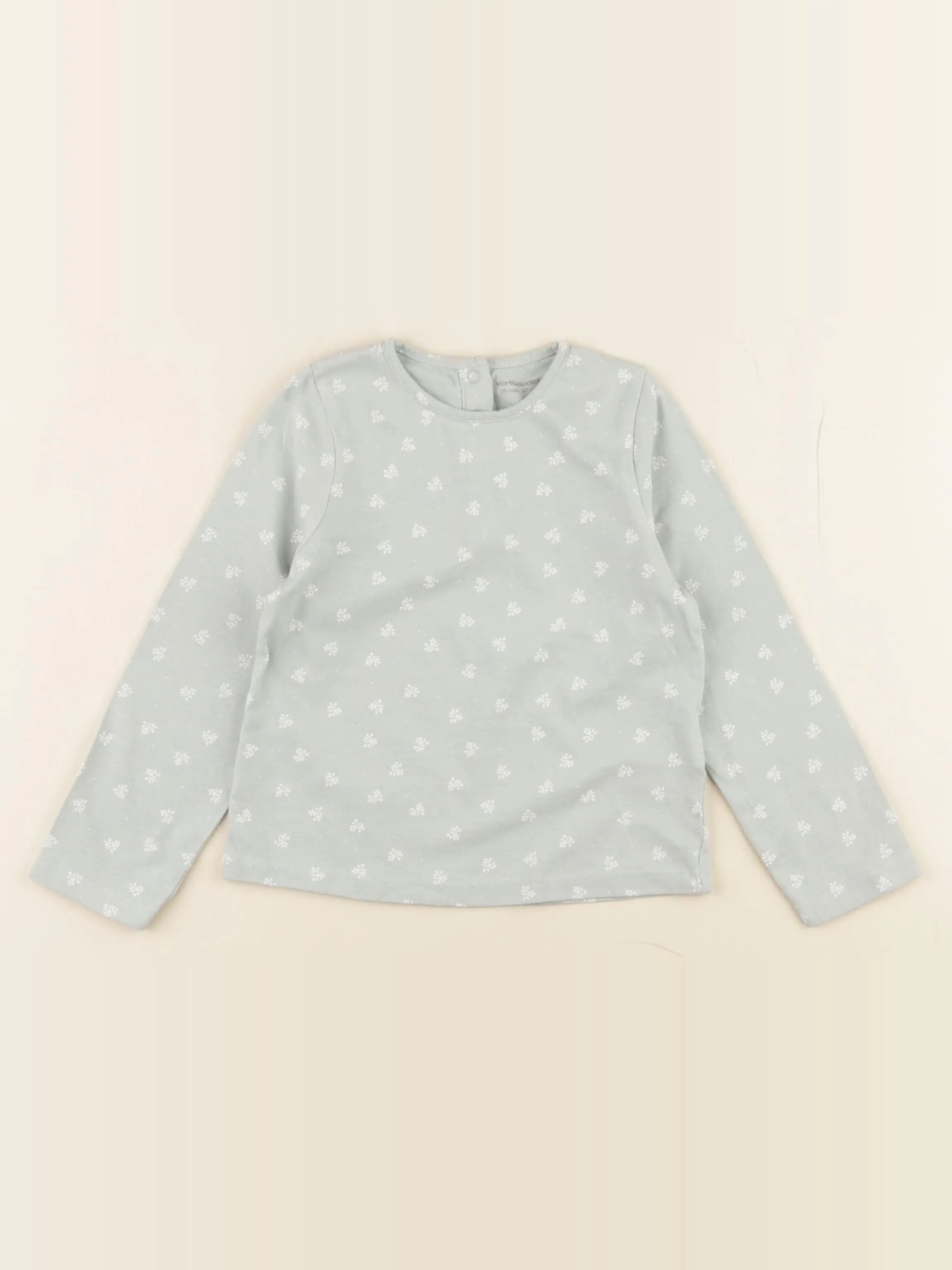 Vertbaudet - tee-shirt vert - 36 mois