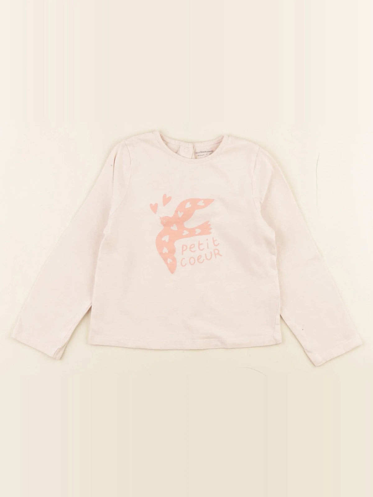Vertbaudet - tee-shirt rose - 36 mois