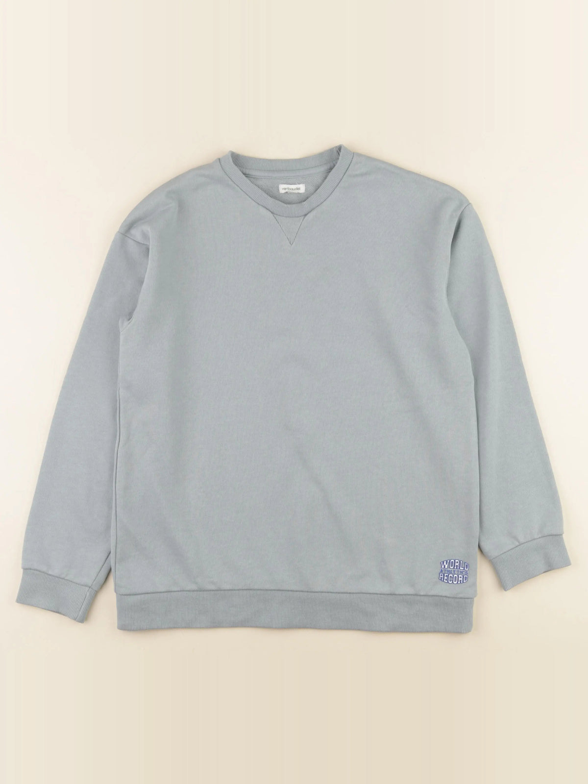 Vertbaudet - sweat bleu - 12 ans