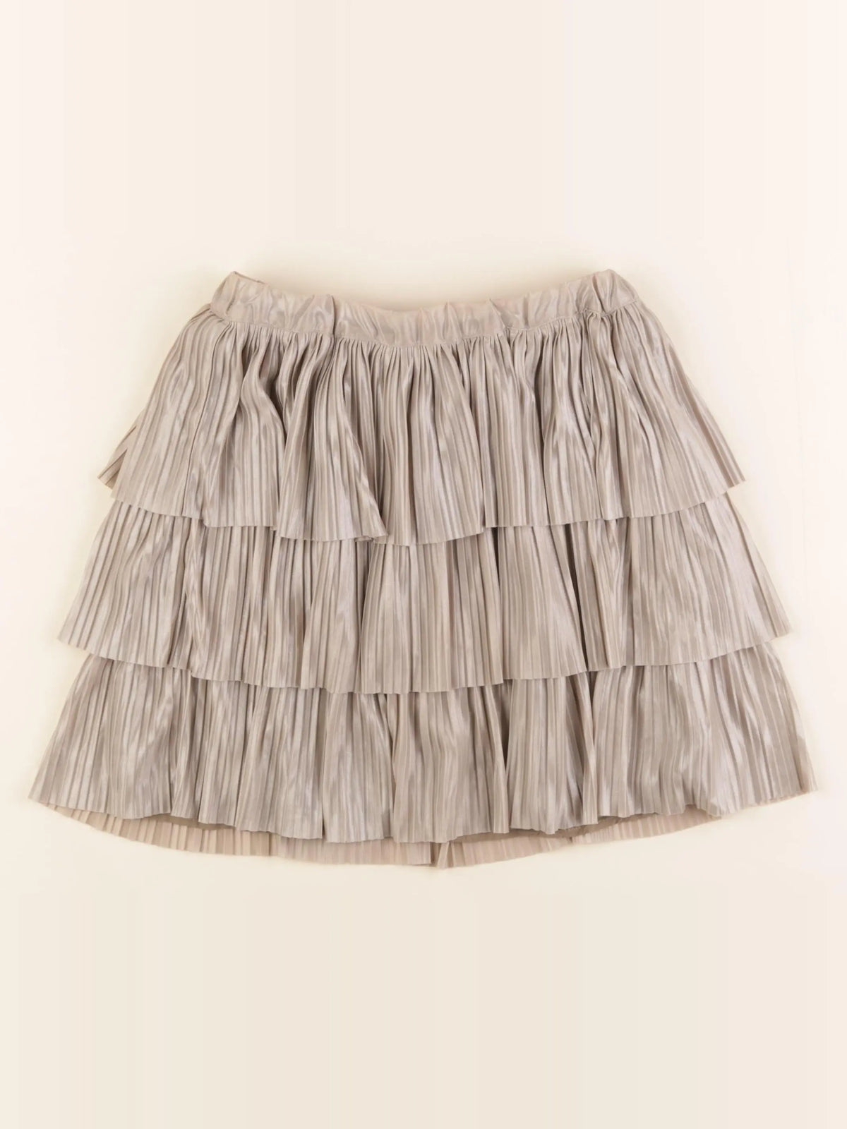 IKKS - jupe beige - 8 ans