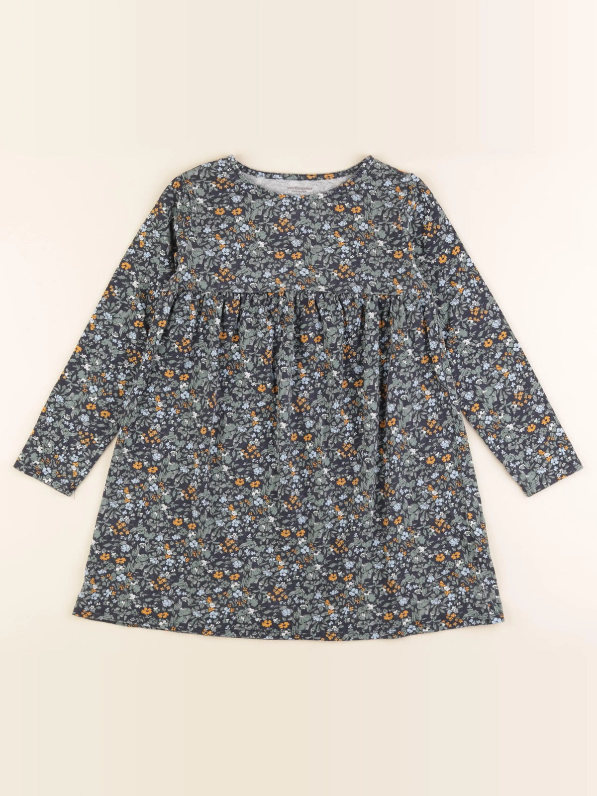 Vertbaudet - robe multicolore - 8 ans