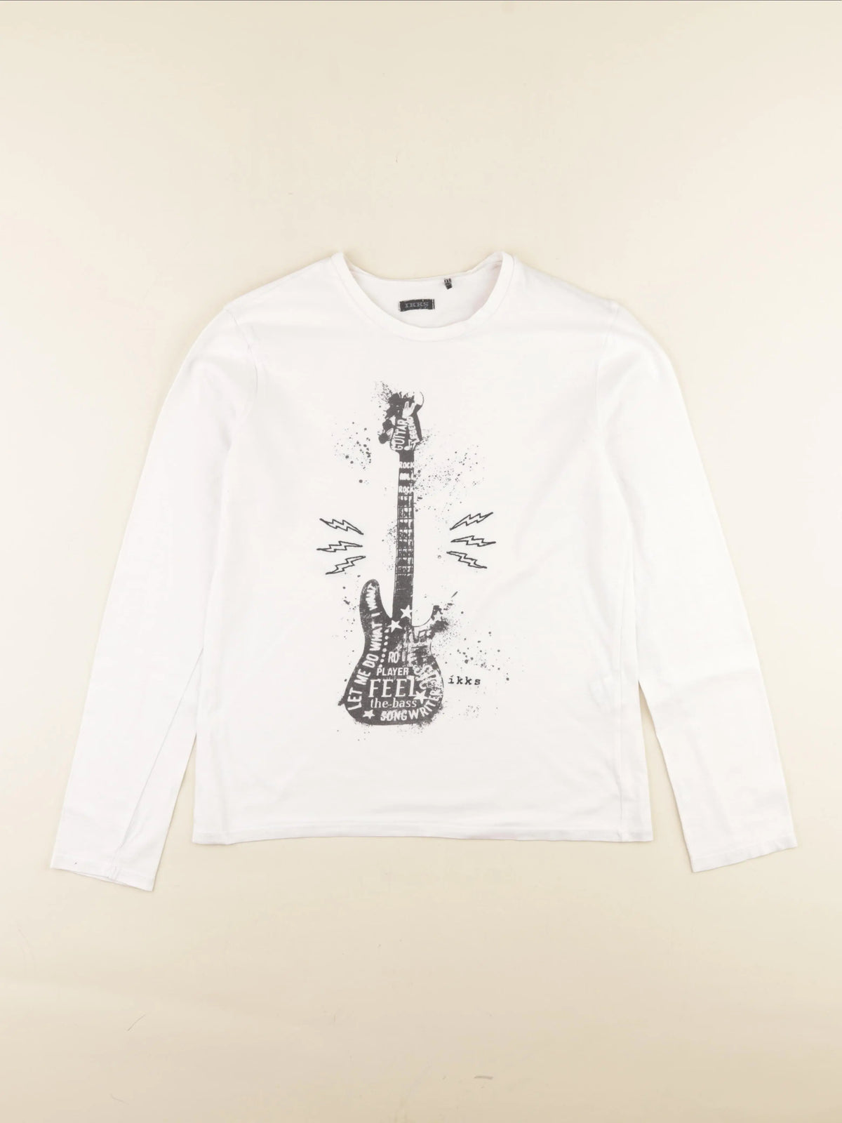 IKKS - tee-shirt blanc - 12 ans