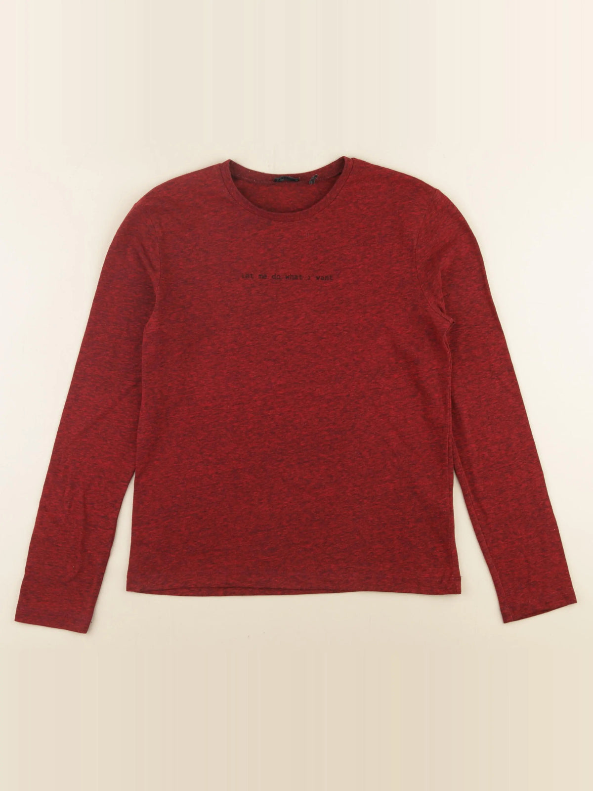 IKKS - tee-shirt imprimé au dos rouge - 12 ans