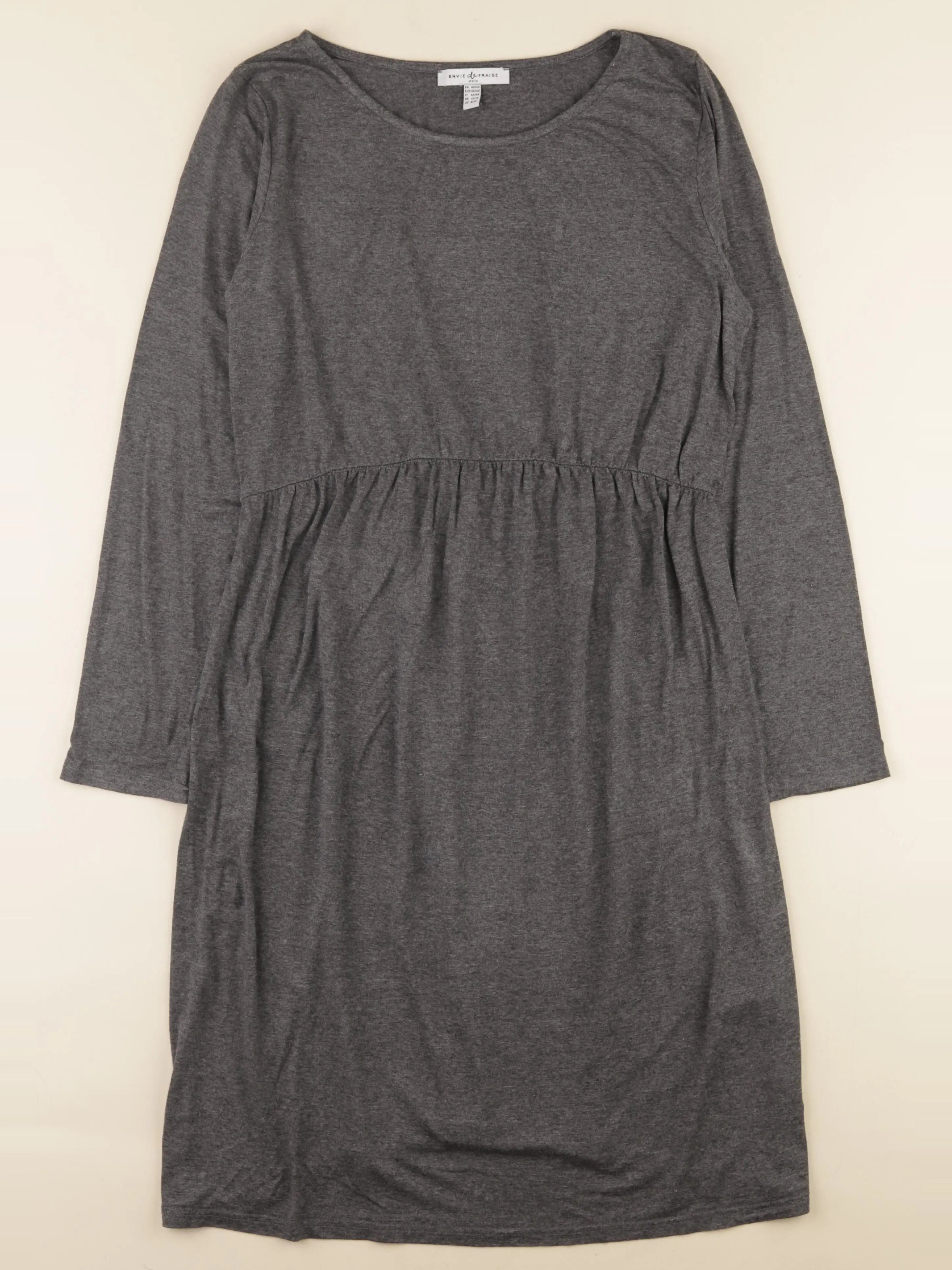 Envie de fraise - robe grossesse gris - 40 à 42