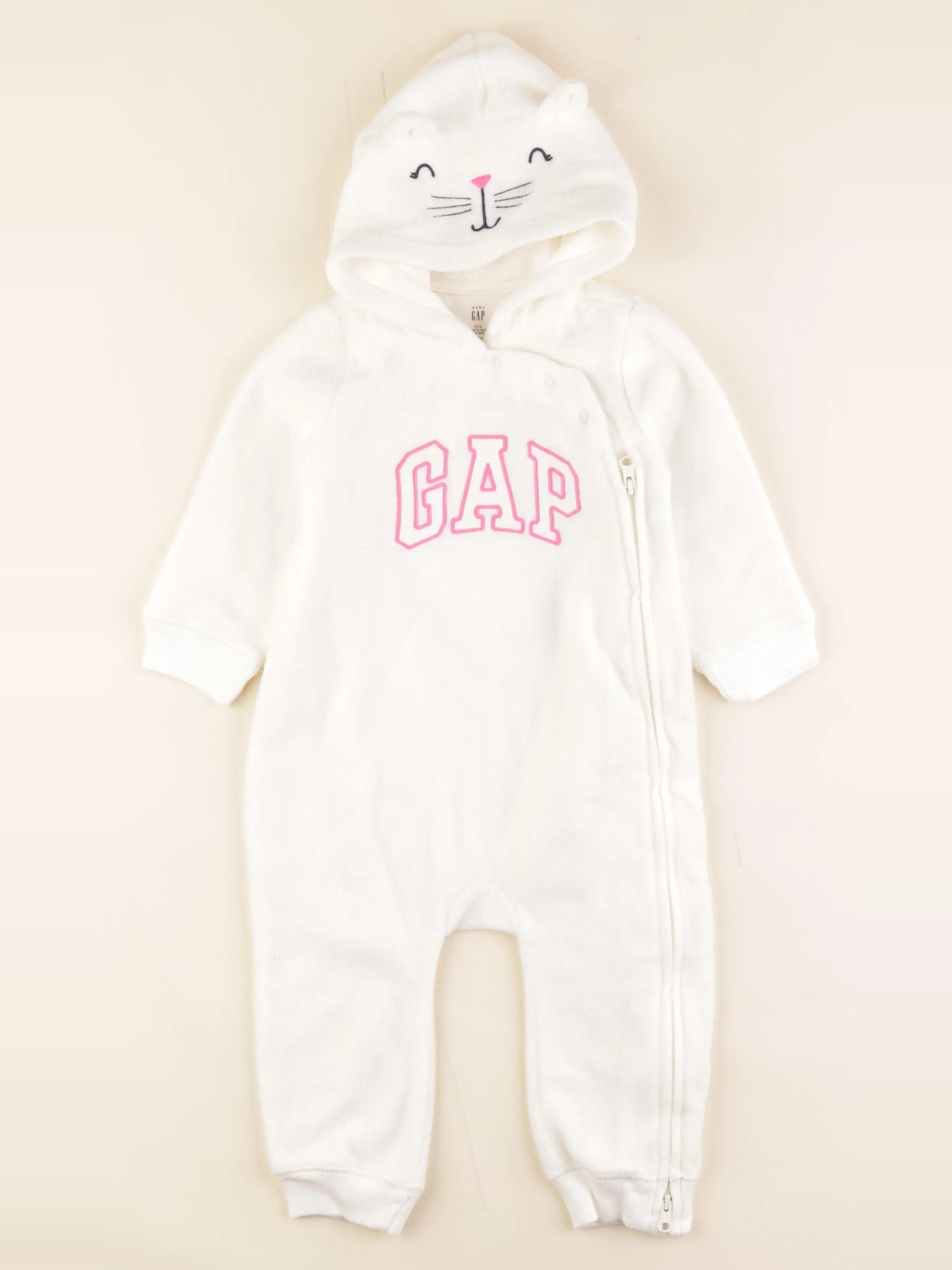 GAP - combinaison blanc - 12/18 mois