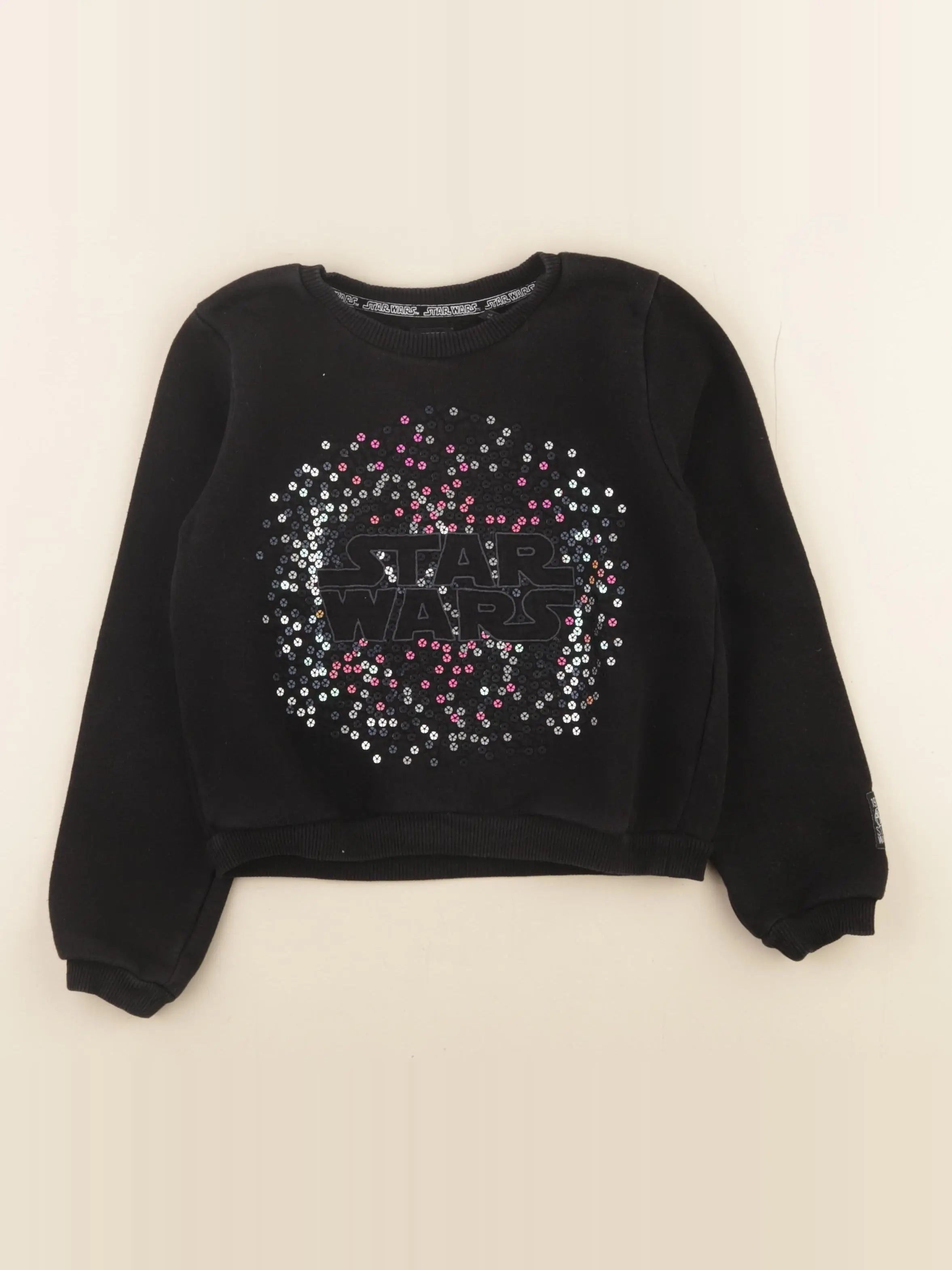 IKKS - sweat noir - 8 ans