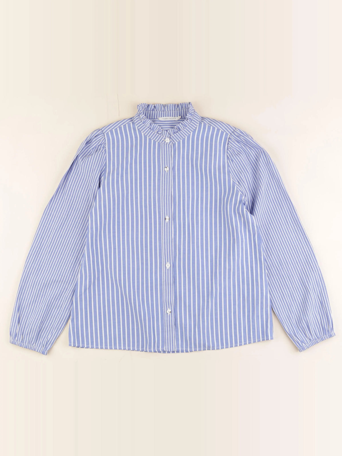 Monoprix - blouse bleu - 12 ans