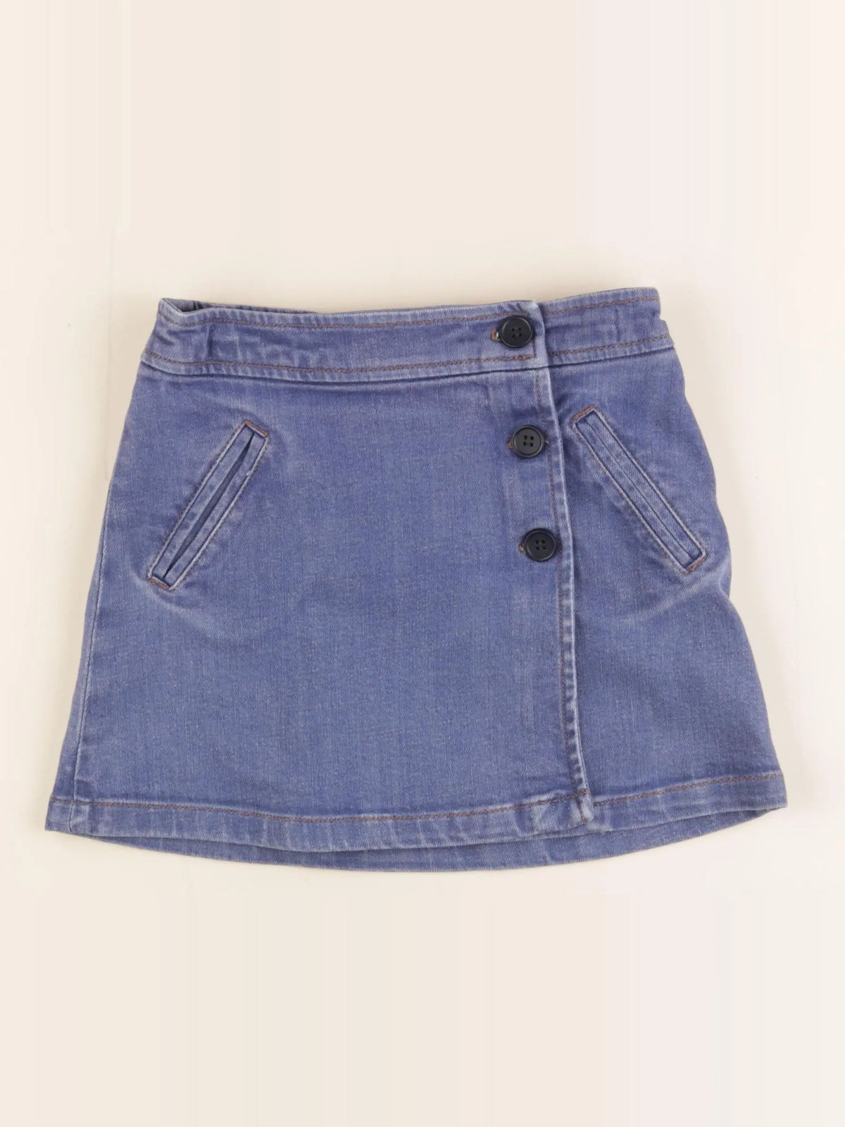 Bonpoint - jupe bleu - 8 ans