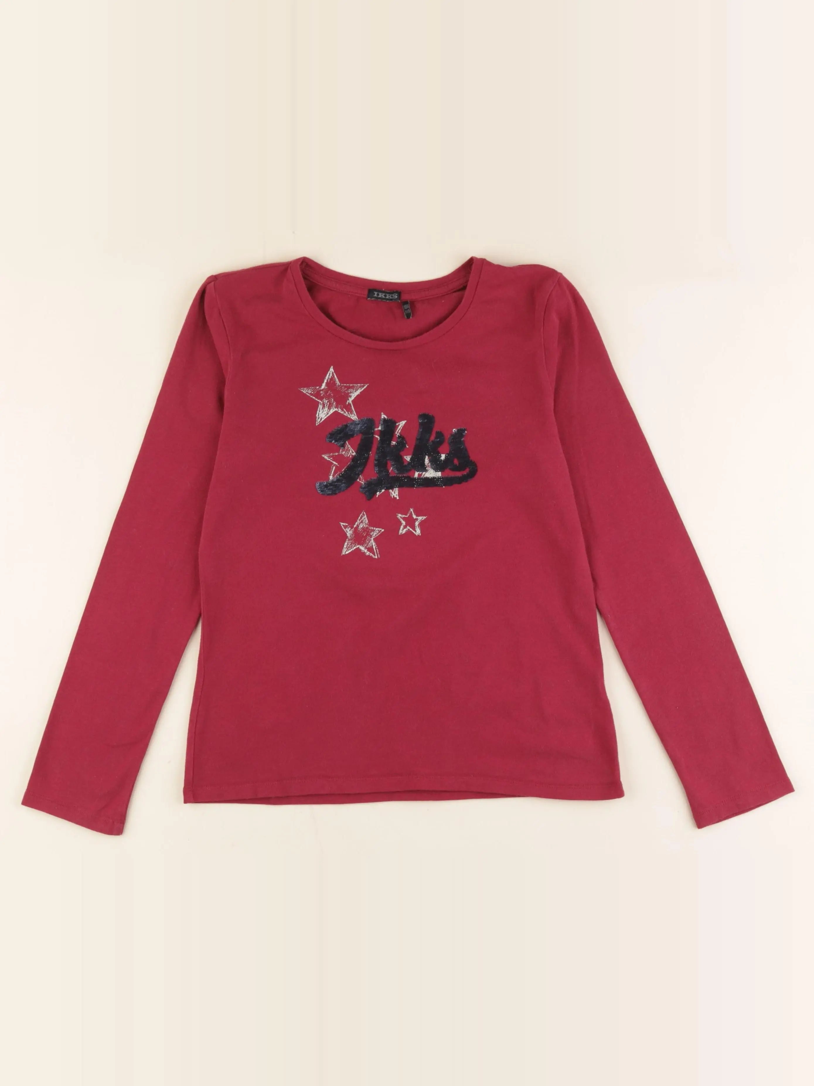 IKKS - tee-shirt rouge - 10 ans