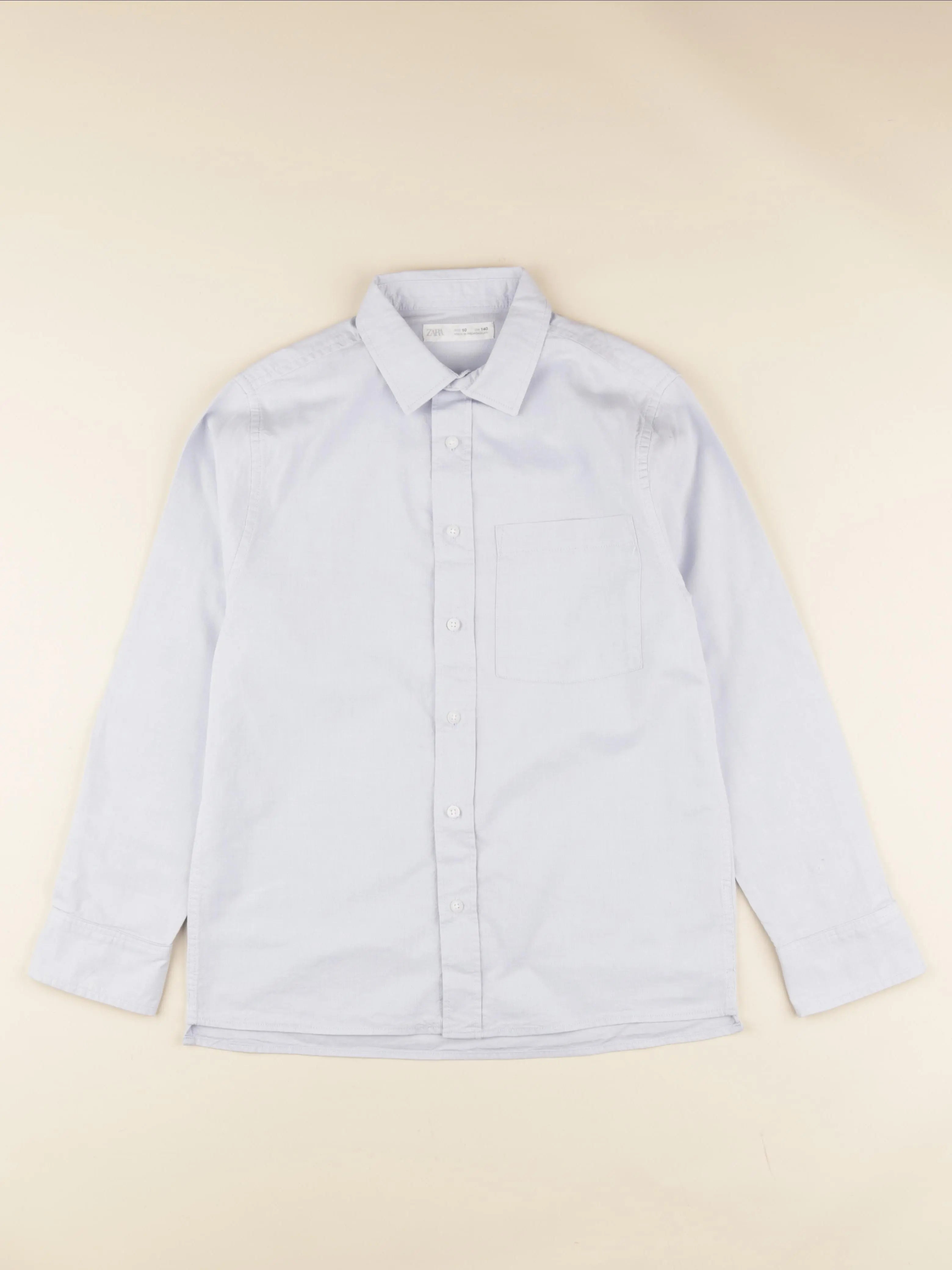 Zara - chemise bleu - 10 ans