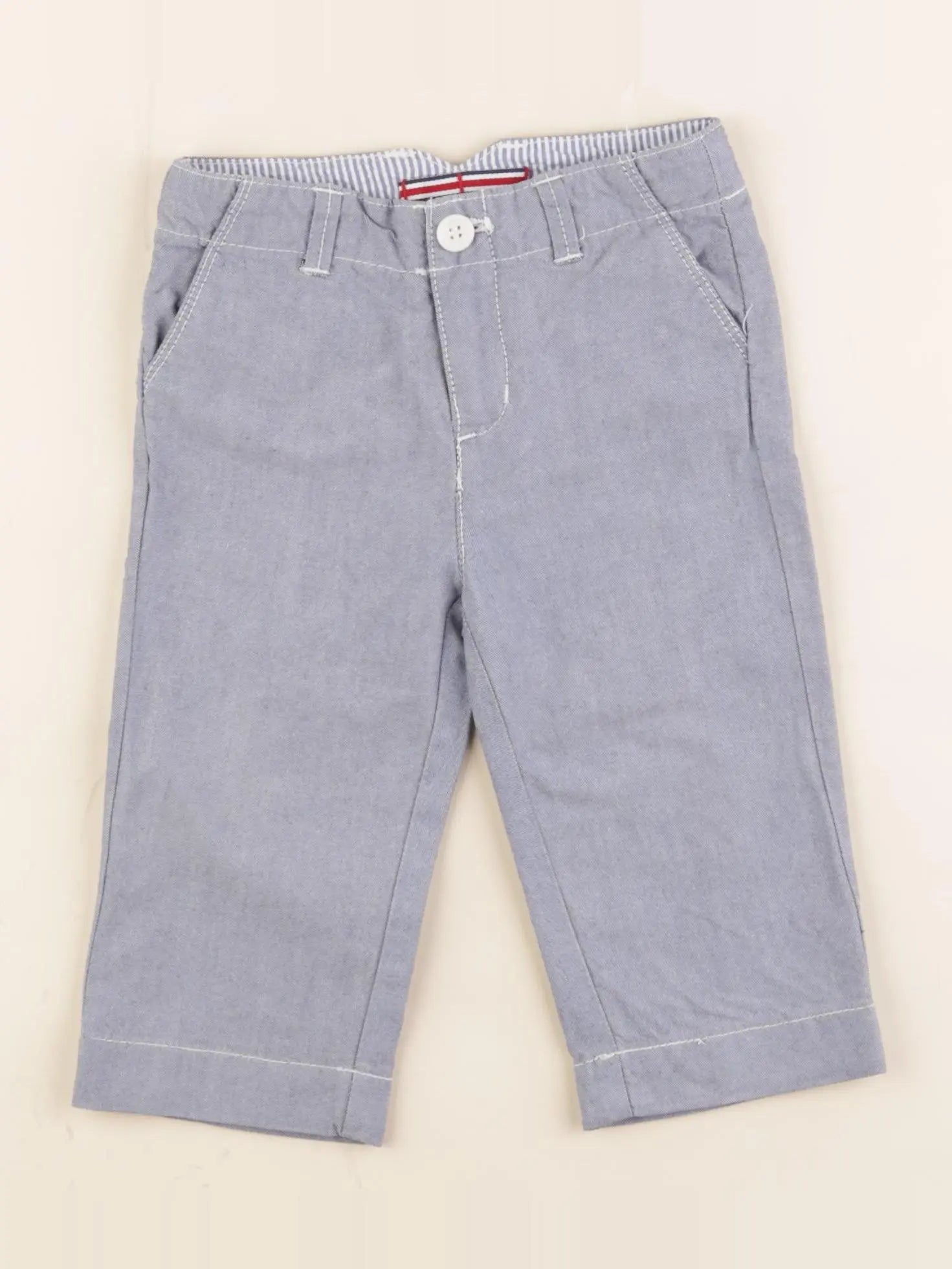 Jacadi - pantalon bleu - 12 mois