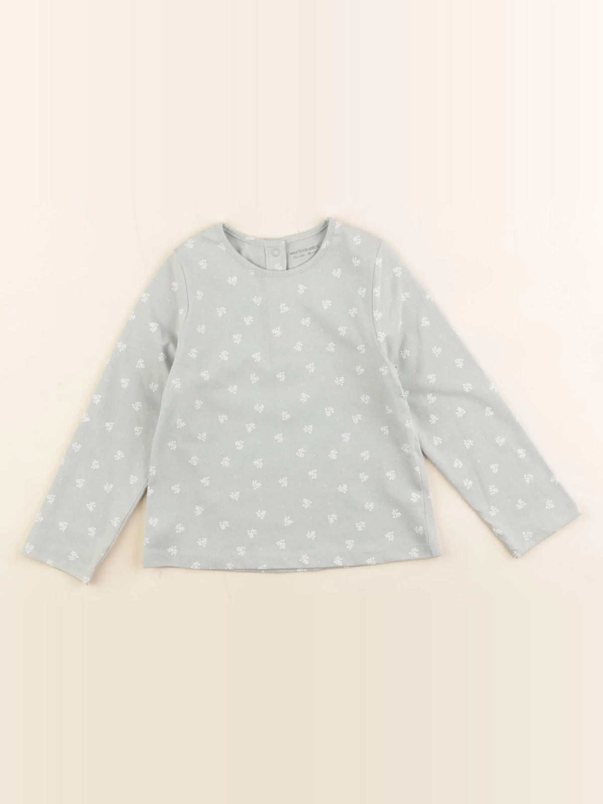 Vertbaudet - tee-shirt vert - 24 mois