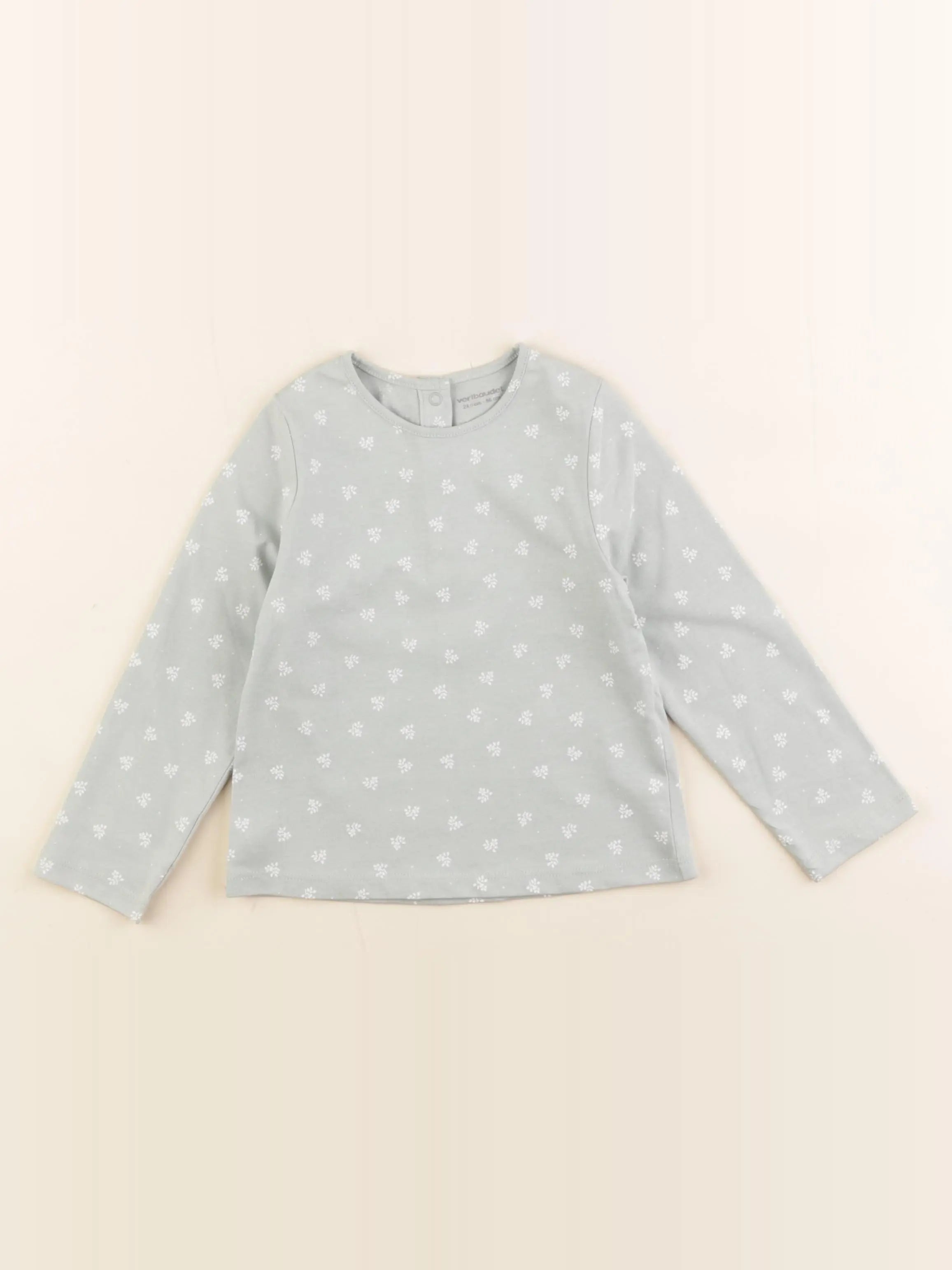 Vertbaudet - tee-shirt vert - 24 mois