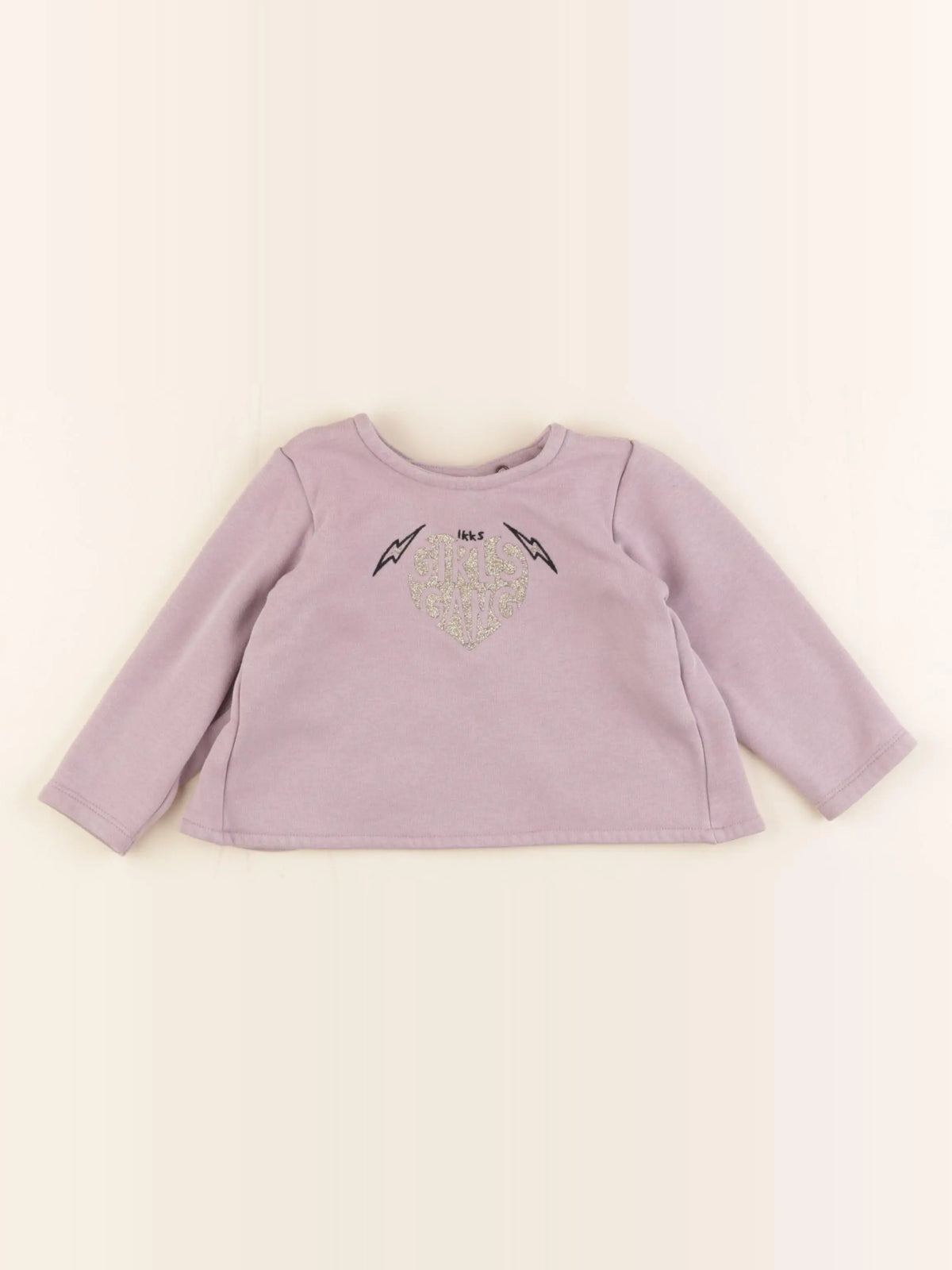 IKKS - sweat violet, or - 18 mois