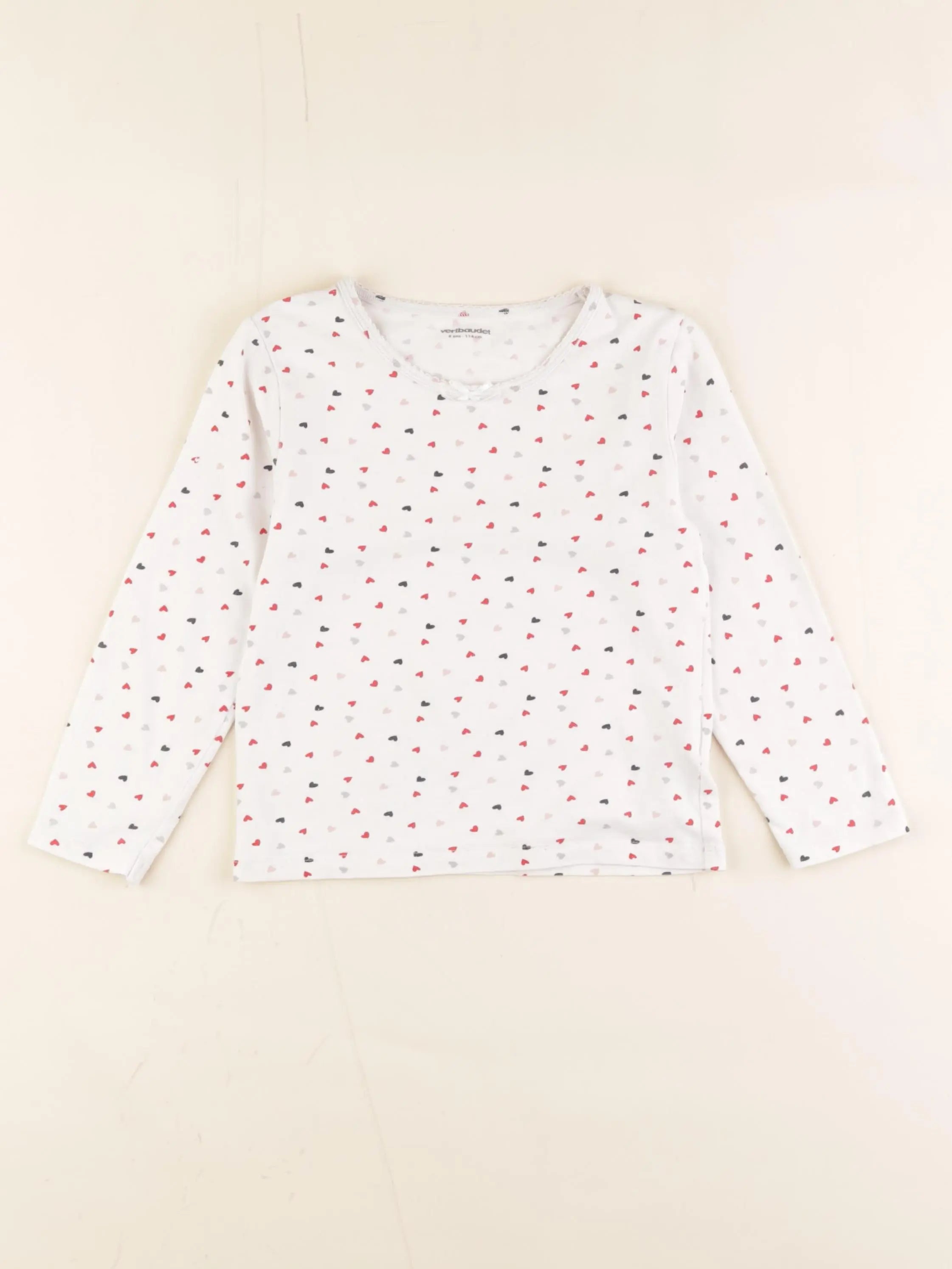 Vertbaudet - maillot de corps blanc - 6 ans