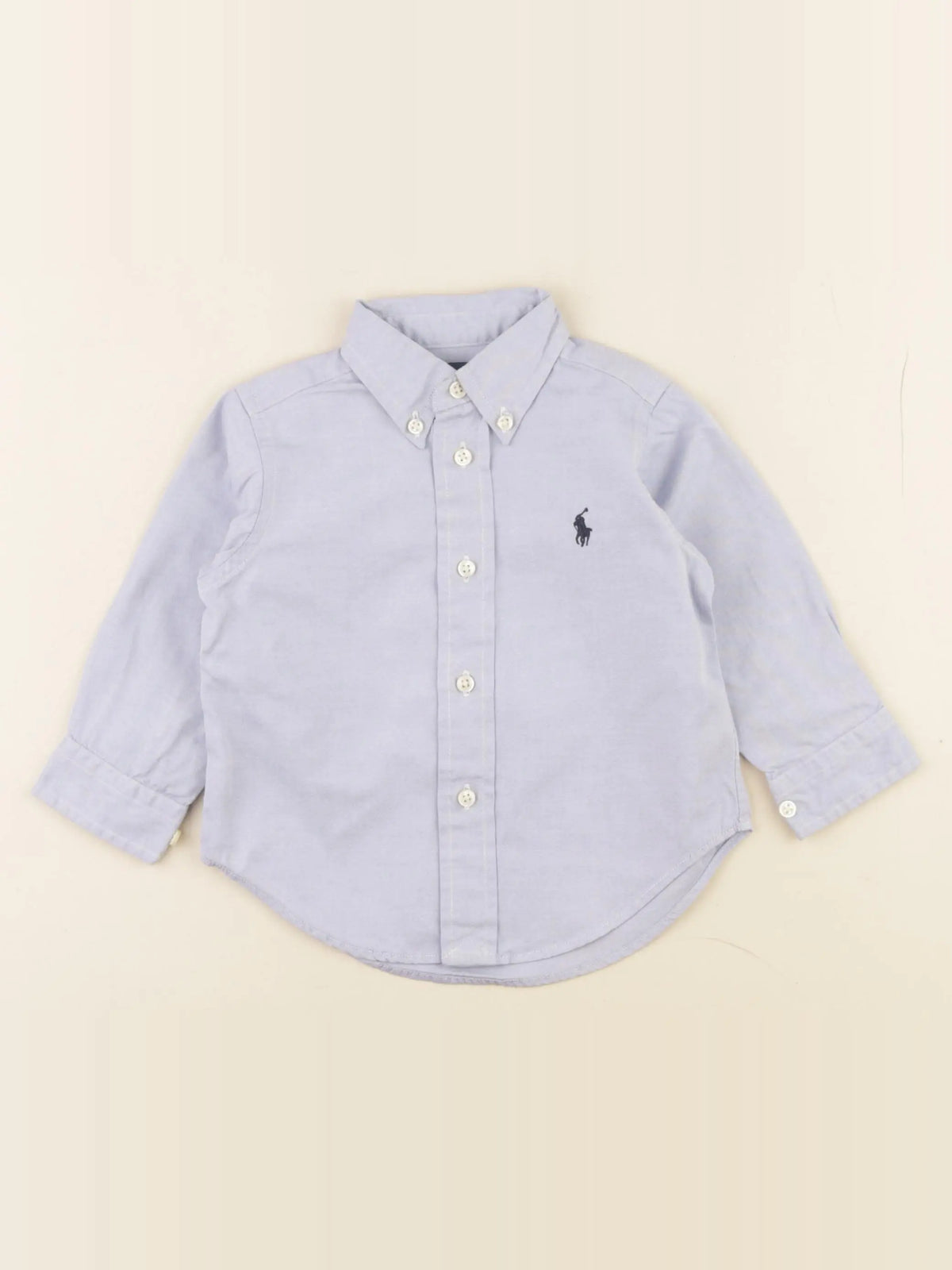 Ralph Lauren - chemise bleu - 12 mois