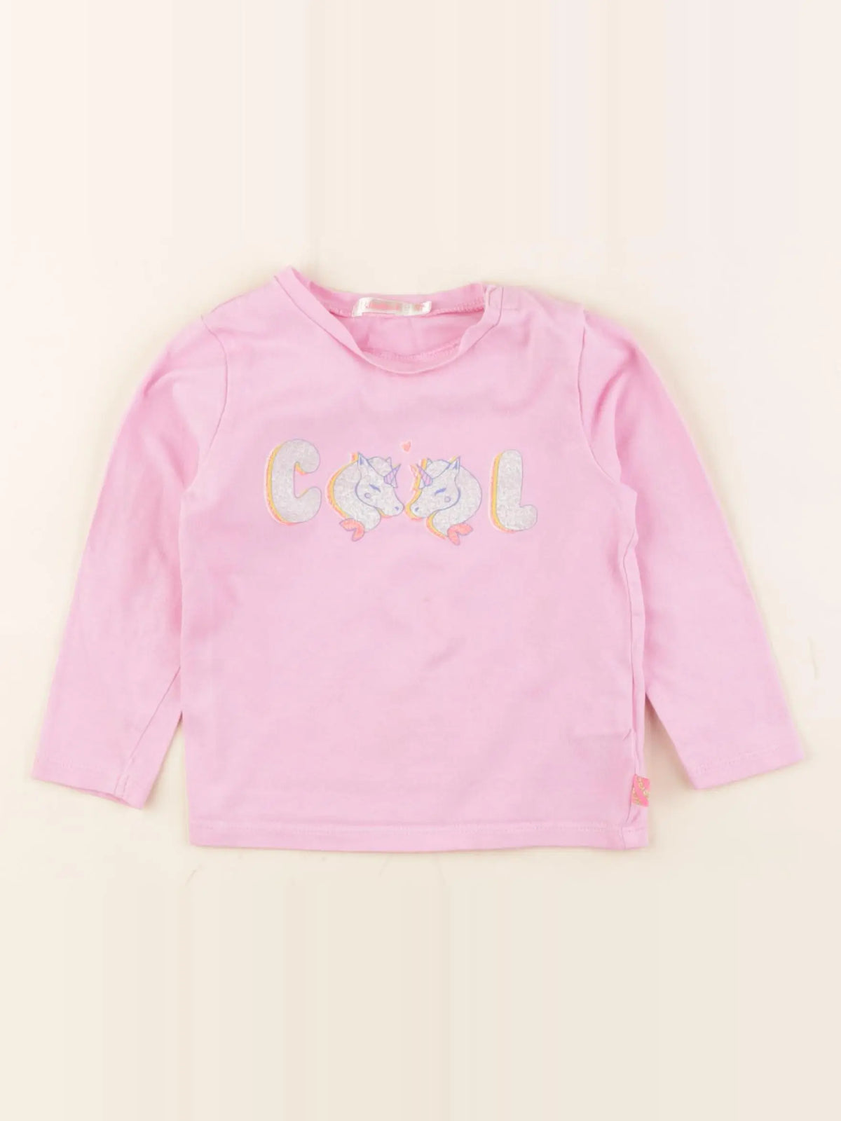Billie Blush - tee-shirt rose - 18 mois