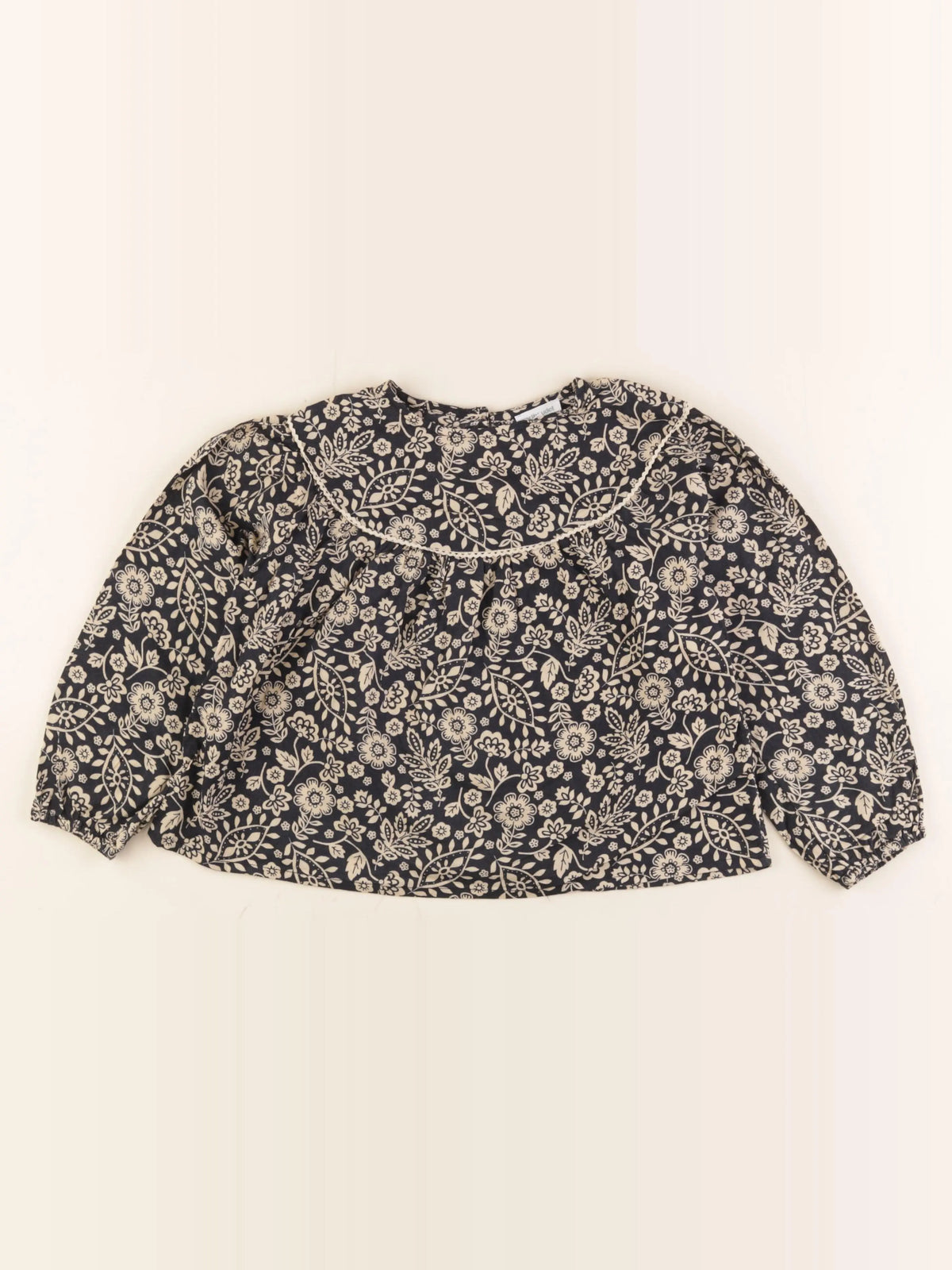Vertbaudet - blouse noir - 6 ans