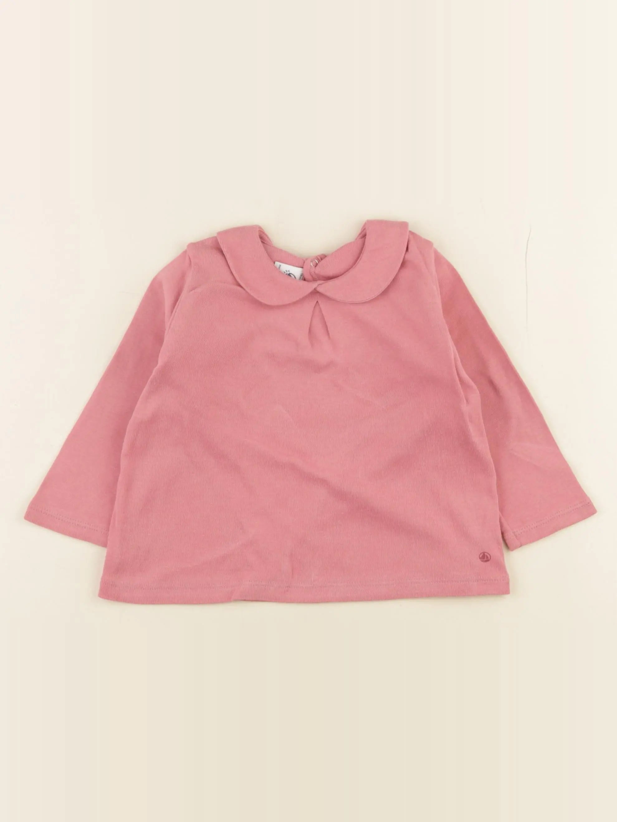 Petit Bateau - tee-shirt rose - 18 mois