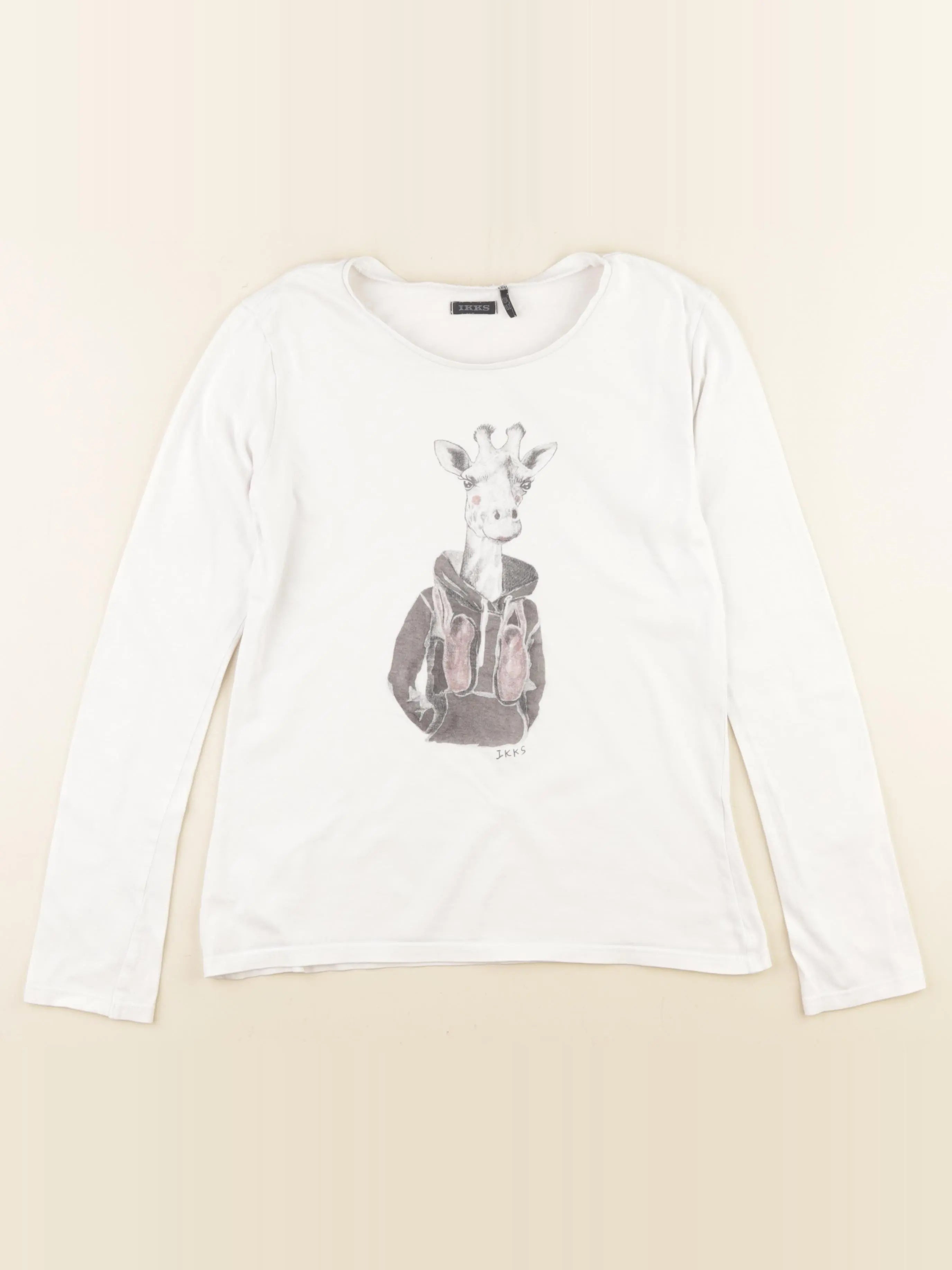 IKKS - tee-shirt blanc - 12 ans