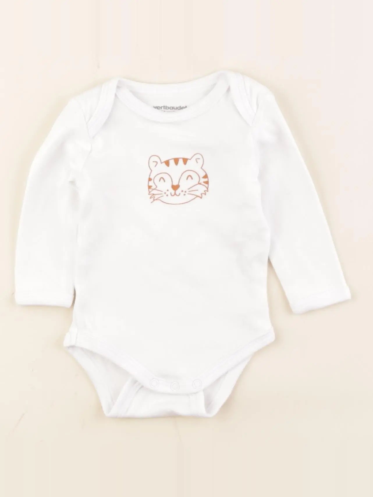 Vertbaudet - body blanc - 3 mois
