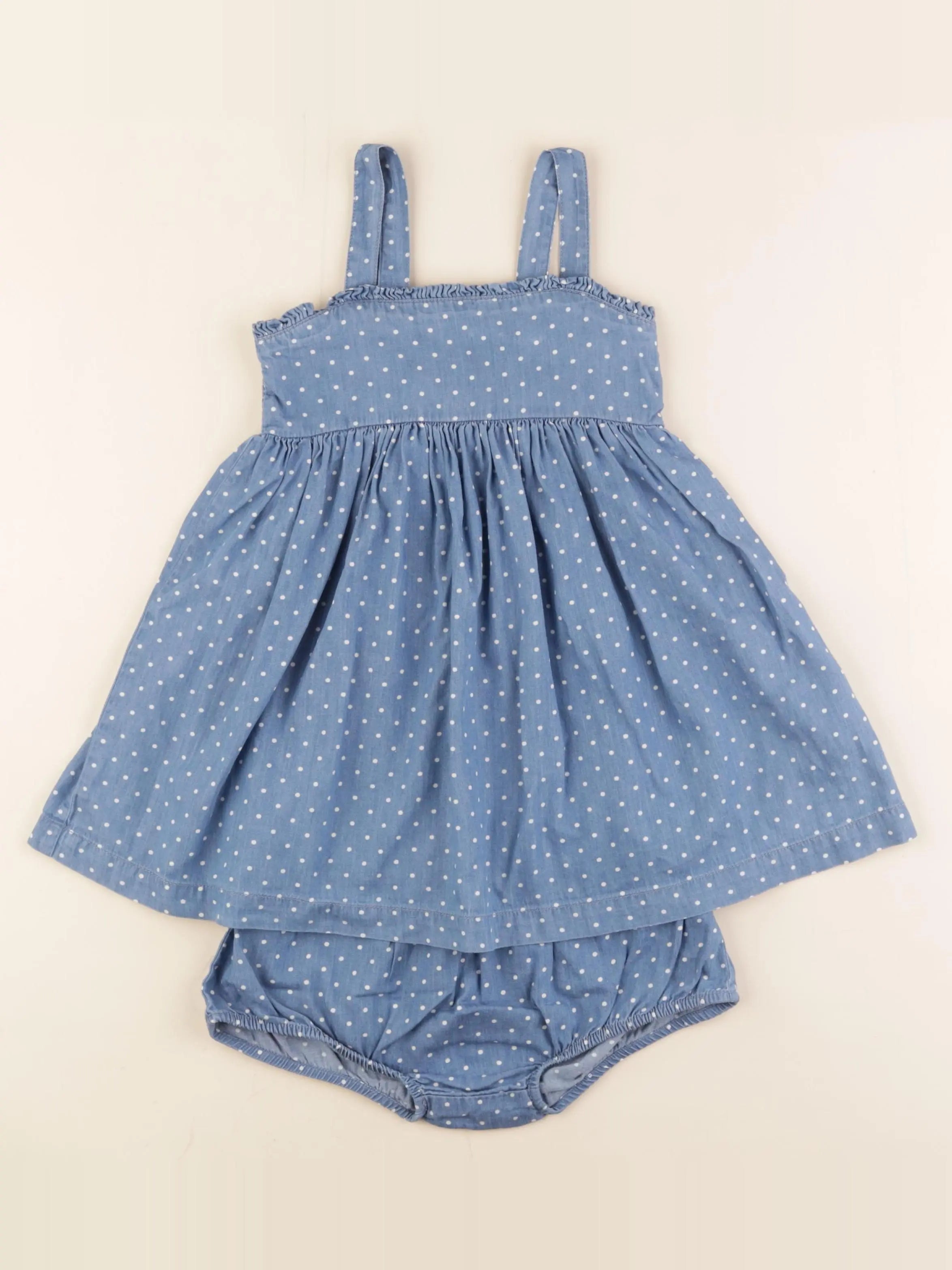 Boutchou - robe bleu - 24 mois