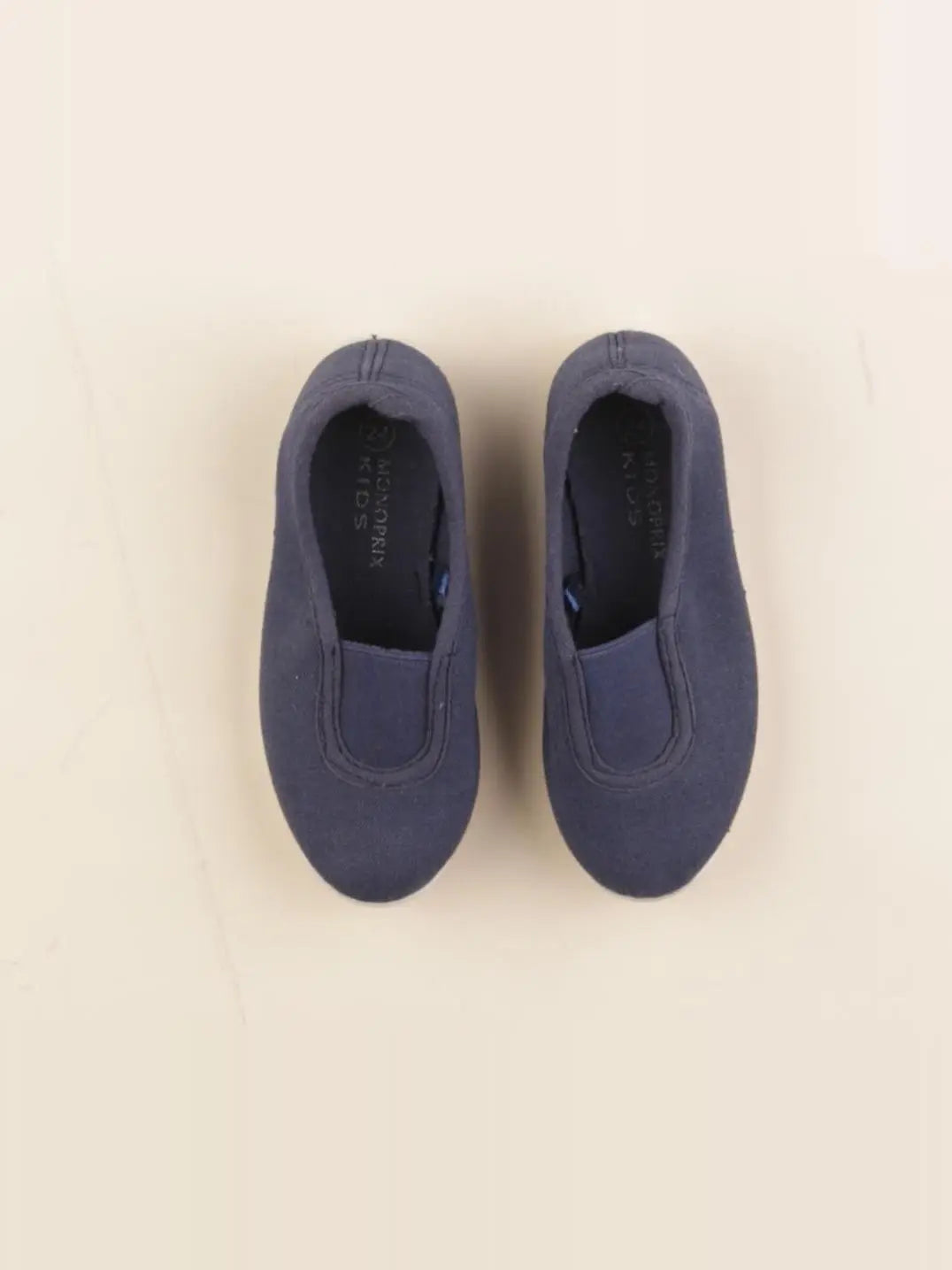 Monoprix - chaussons bleu - pointure 24