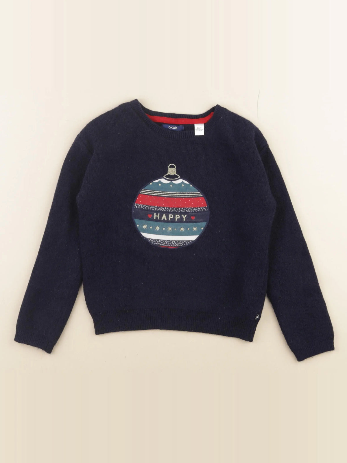 Okaidi - pull bleu - 5 ans