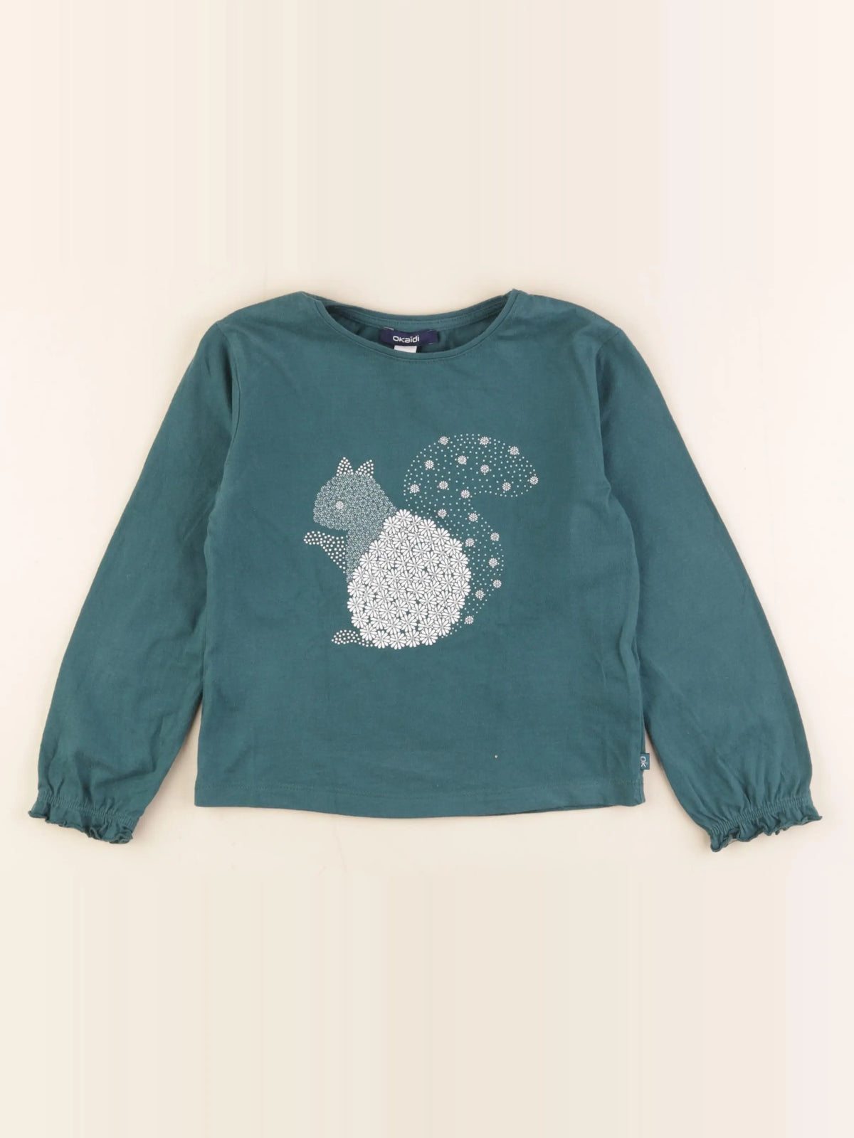 Okaidi - tee-shirt vert - 6 ans