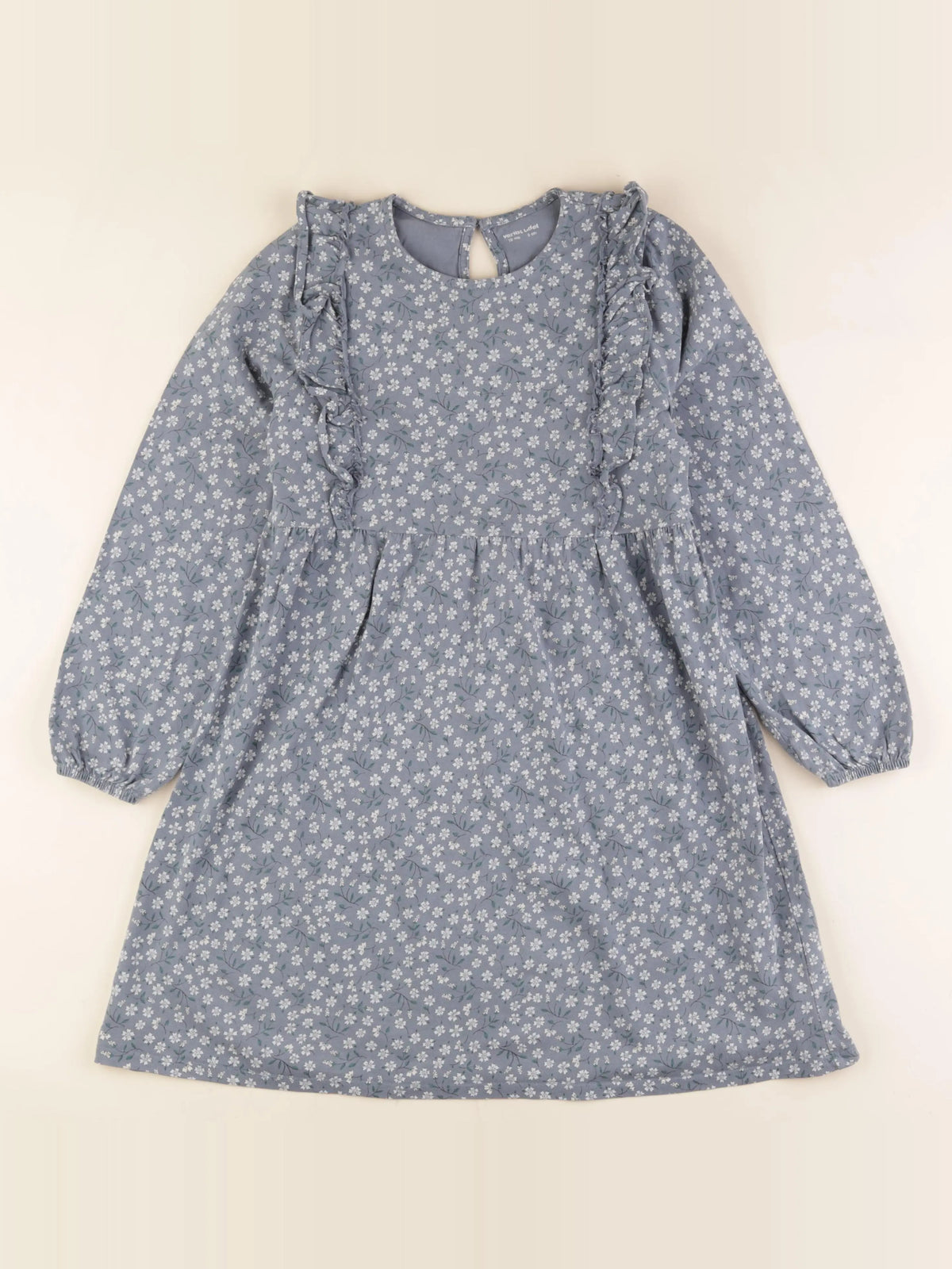 Vertbaudet - robe bleu - 10 ans