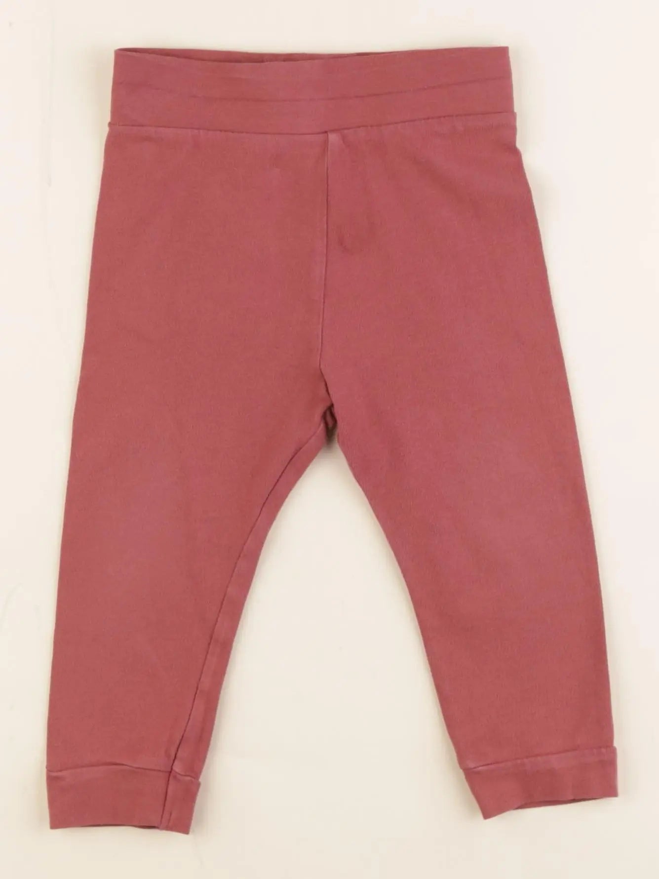 Vertbaudet - legging rouge - 12 mois